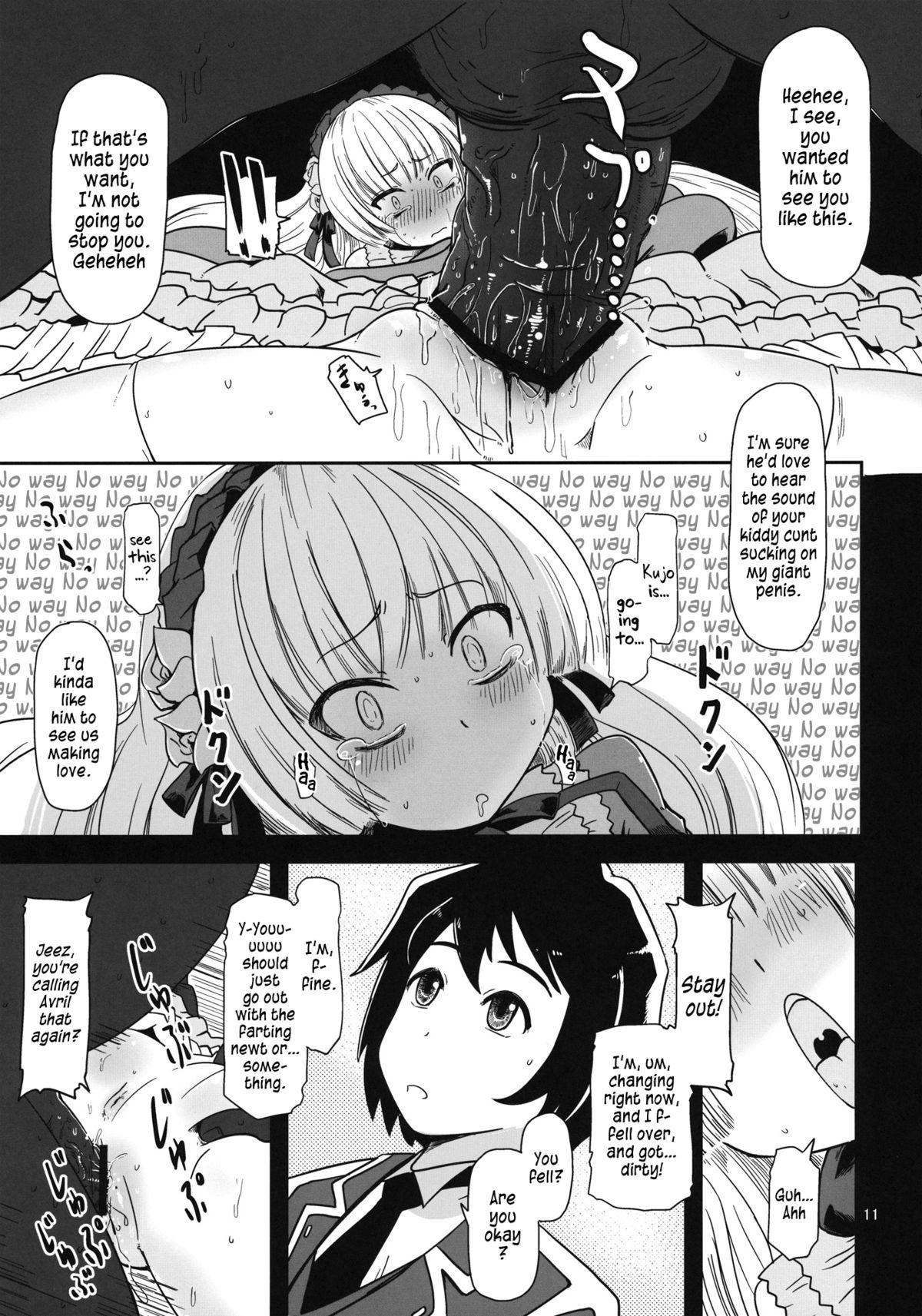 Tongue Kuro Gosick-chan | Black Gosick Girl - Gosick Sexy Sluts - Page 12