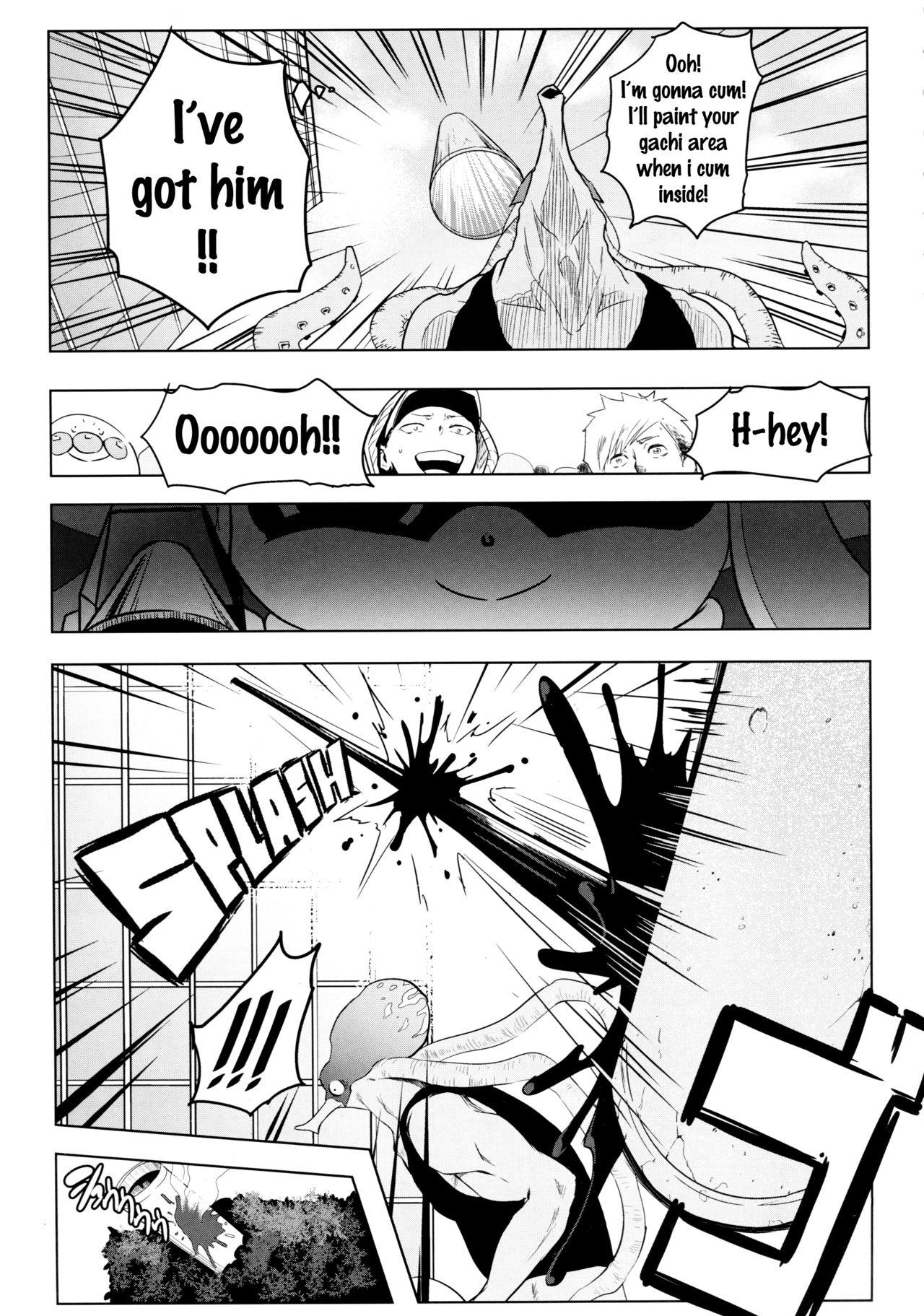 Indonesian Saredo Uraraka ni! Ikari no Gachimacchi - Still Behave Uraraka! - My hero academia Splatoon Kochikame Masturbation - Page 8