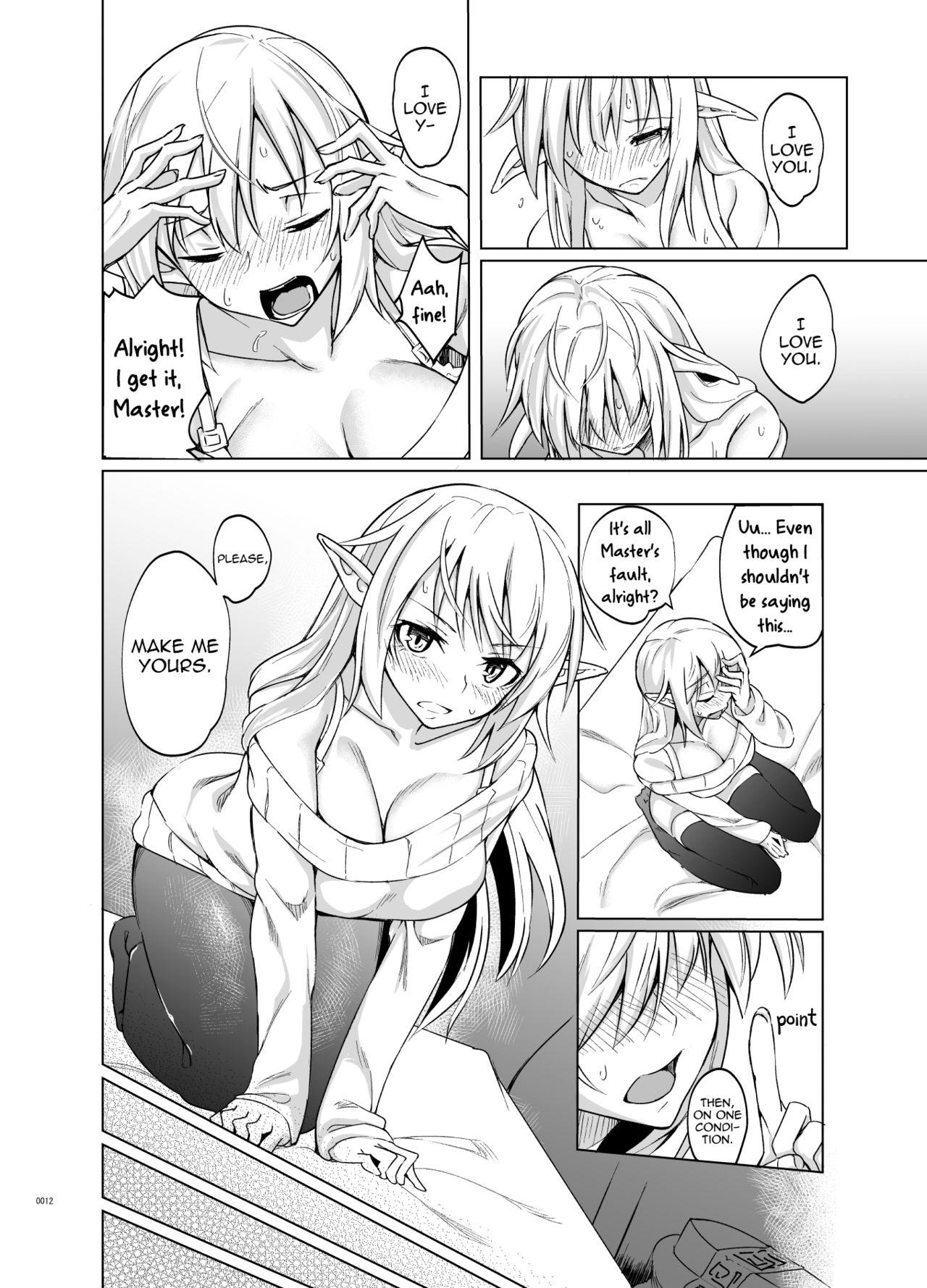 Secretary Toaru Elf o Hikitorimashite | Taking Care of a Certain Elf - Original Interracial Sex - Page 11