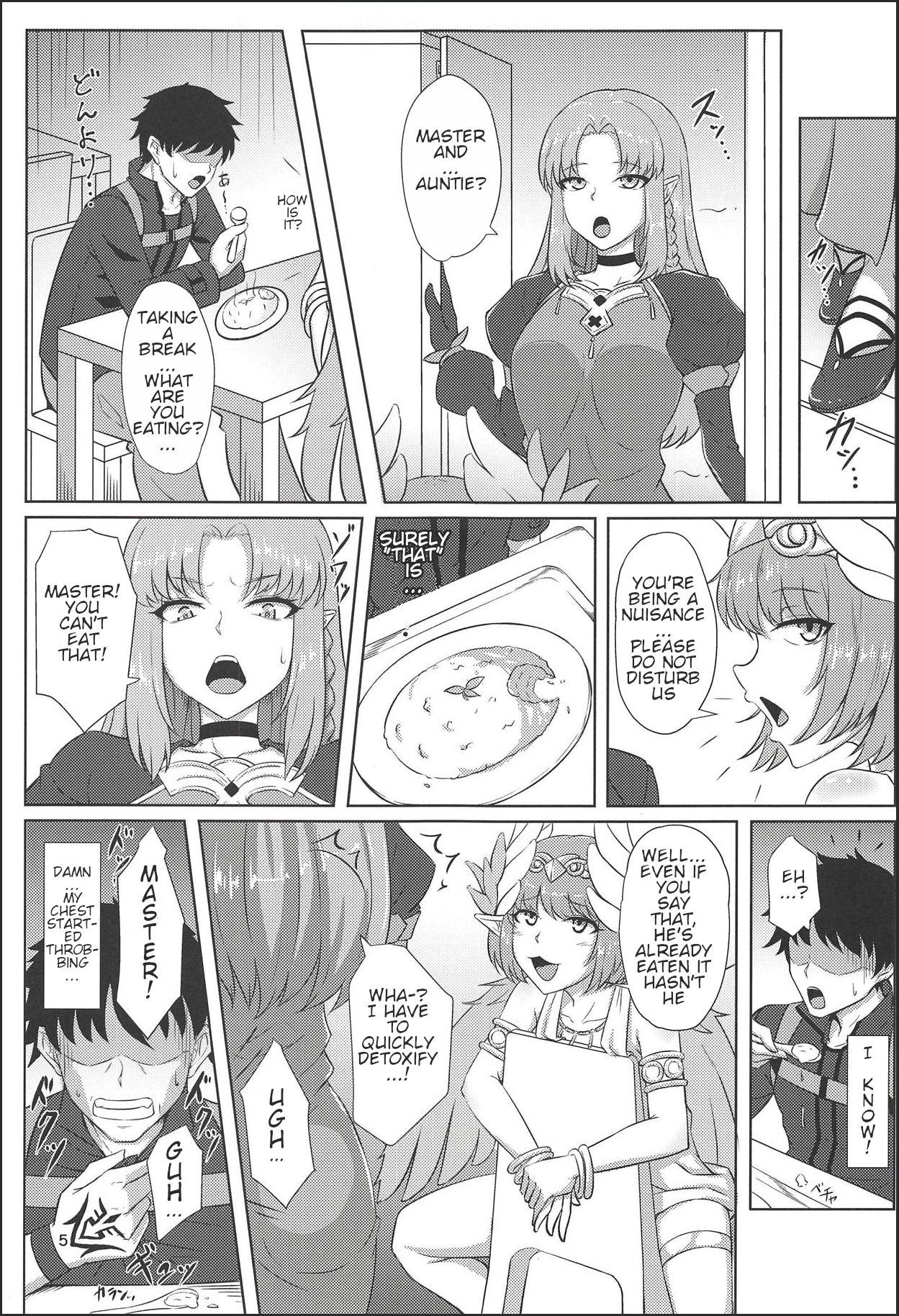 Oiled Witch's Happen - Fate grand order Black Girl - Page 4