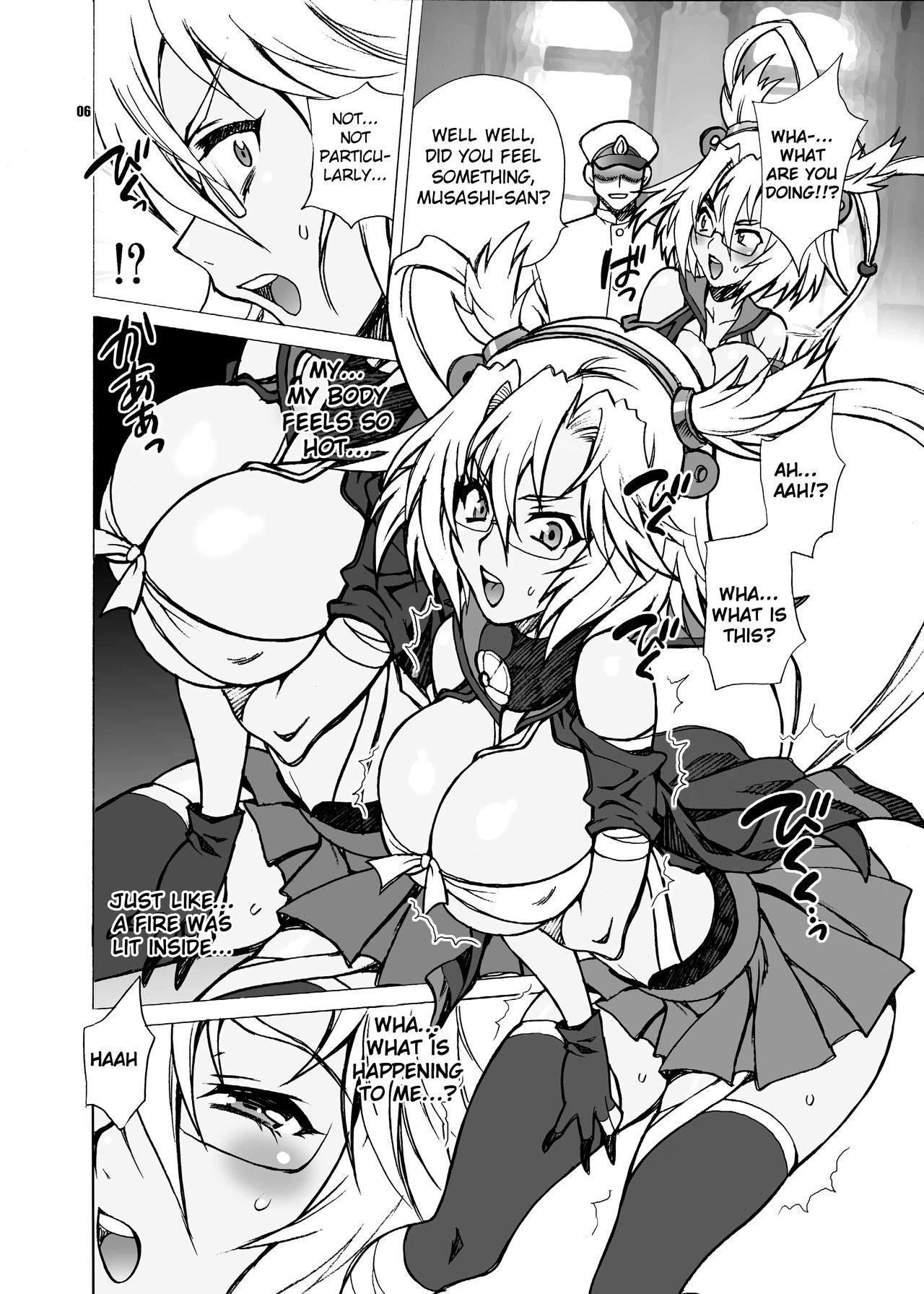 Bigbooty Yukiyanagi no Hon 33 Musashi Makaizou!! - Kantai collection Porn Star - Page 6