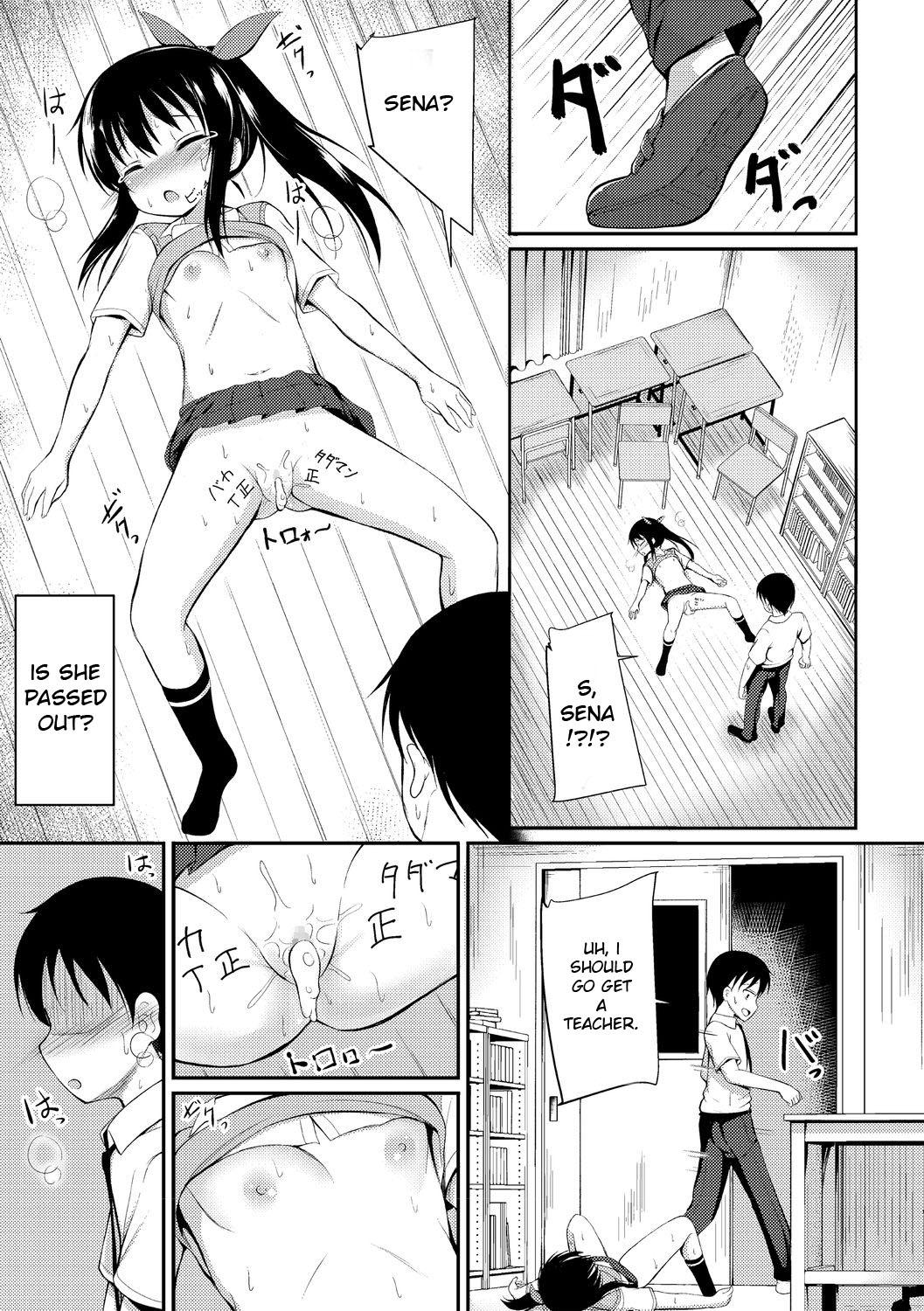 Small Tits Kawaisou na Sena-san | Pitiful Sena Gay Solo - Page 7