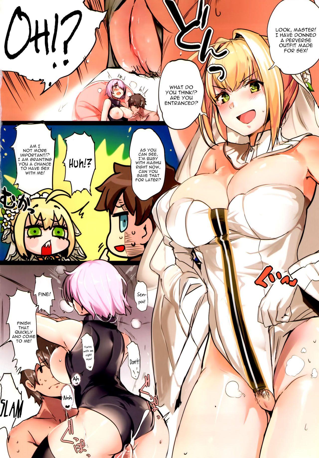 Sexy Nero no Teisou Kannen | Nero's Sense of Virtue - Fate grand order Cheating Wife - Page 3