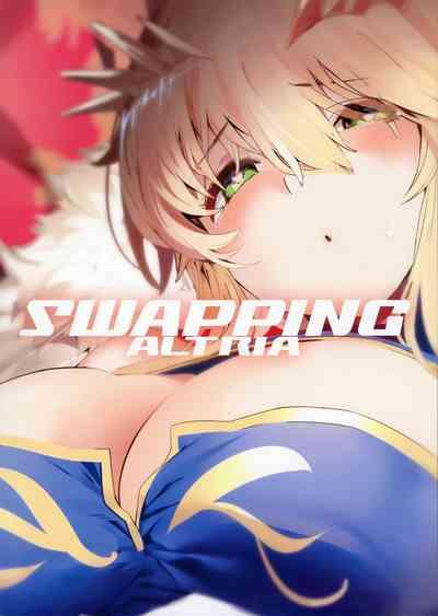 Three Some SWAPPING ALTRIA- Fate grand order hentai Reluctant 2