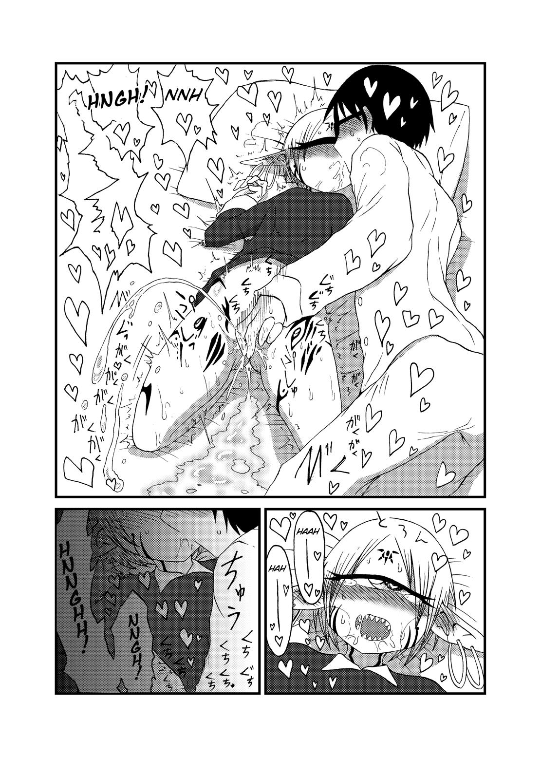 Anal Creampie Mikai no Chi de Hirotta Nazo Gengo Tangan-chan o Maid to Shite Yatotte Icha Love suru Hon 3.5 - Original Free Porn Amateur - Page 13