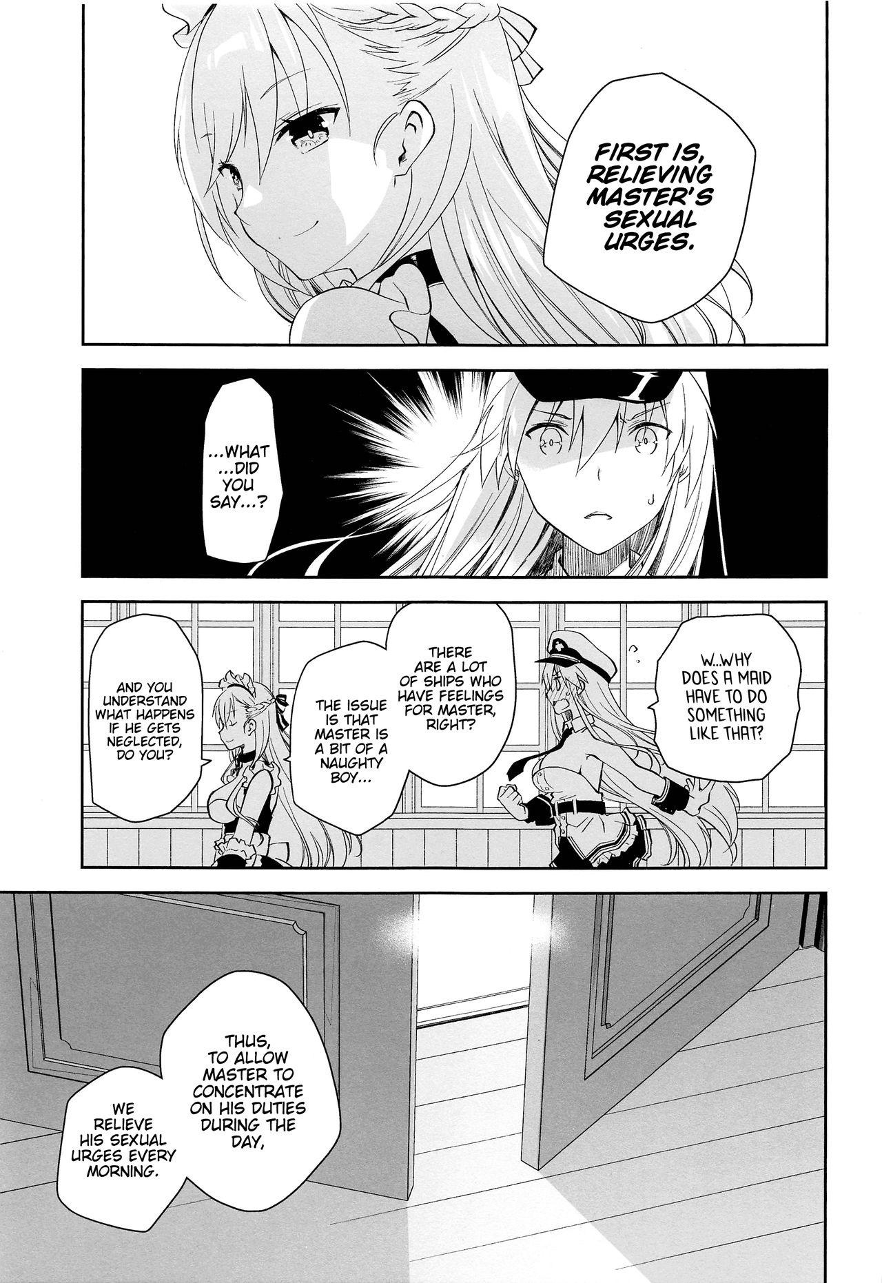 Lady Maid in Enterprise - Azur lane Gay Trimmed - Page 4