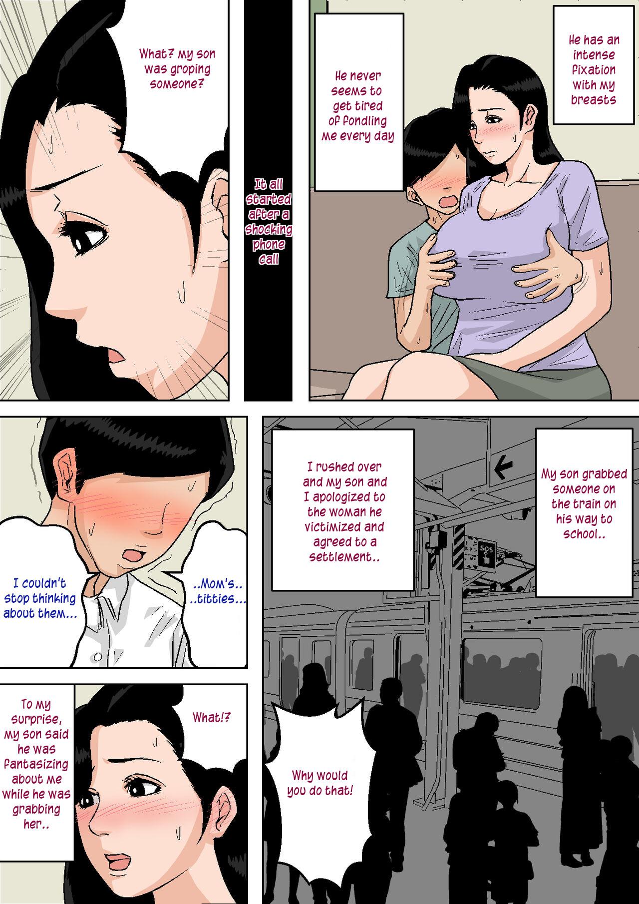 Orgasm [Natsumi Benkei] Okaa-san no Oppai wa Momitai Houdai! ~Tamattara Dashite Ageru kara~ | Playing with Mom's breasts all i want! [English] - Original Sesso - Page 9
