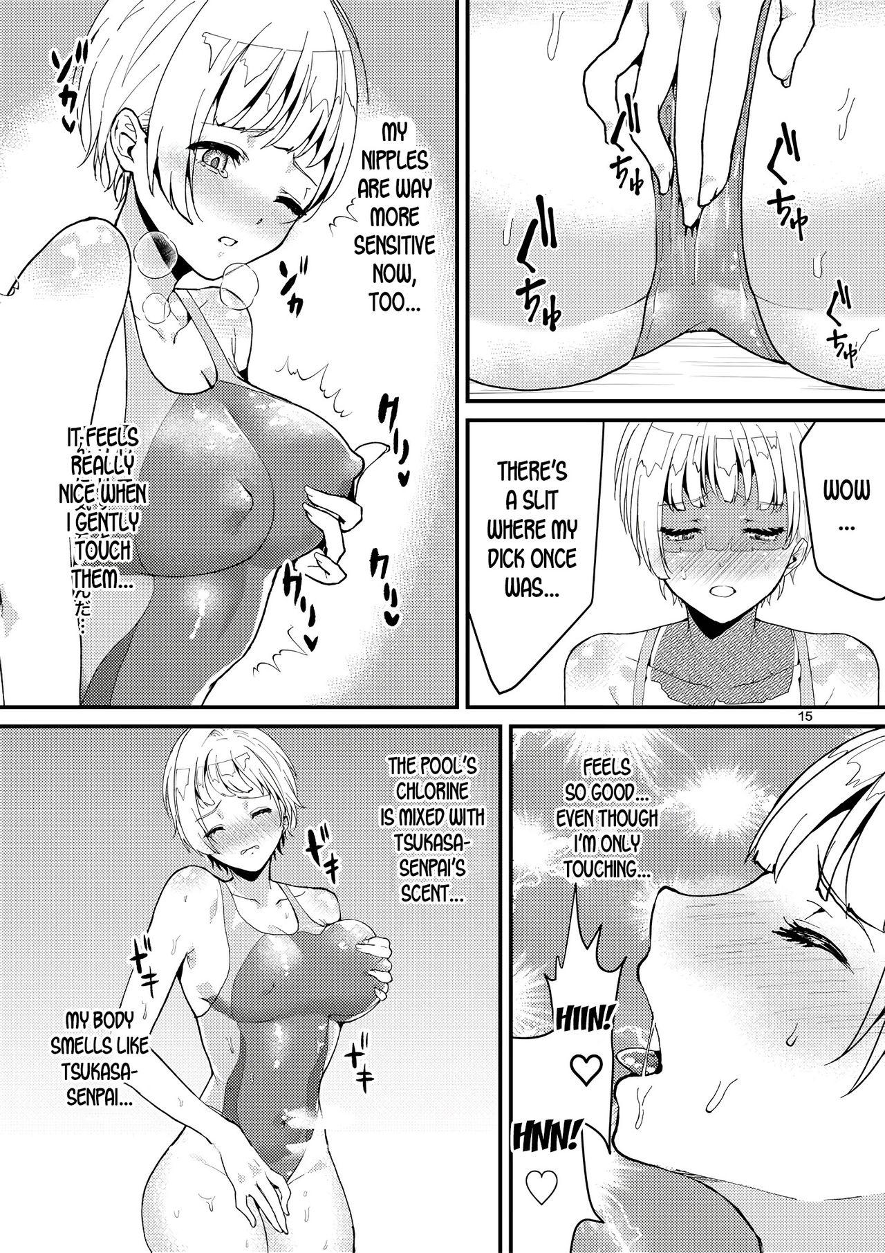 Putinha Suieibu no Kowai Senpai! | The Swim Club's Scary Senpai! - Original Secret - Page 12