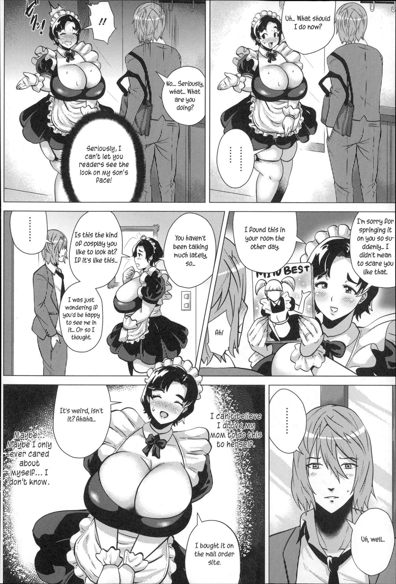 Sucking Dick Cosplay ga Oyako Ai no Hiketsu | Cosplay is the Hidden Trick for Parental Love Free Blowjob - Page 4