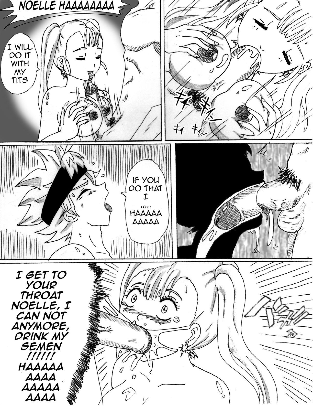 Ballbusting A Family - Black clover Fishnets - Page 11