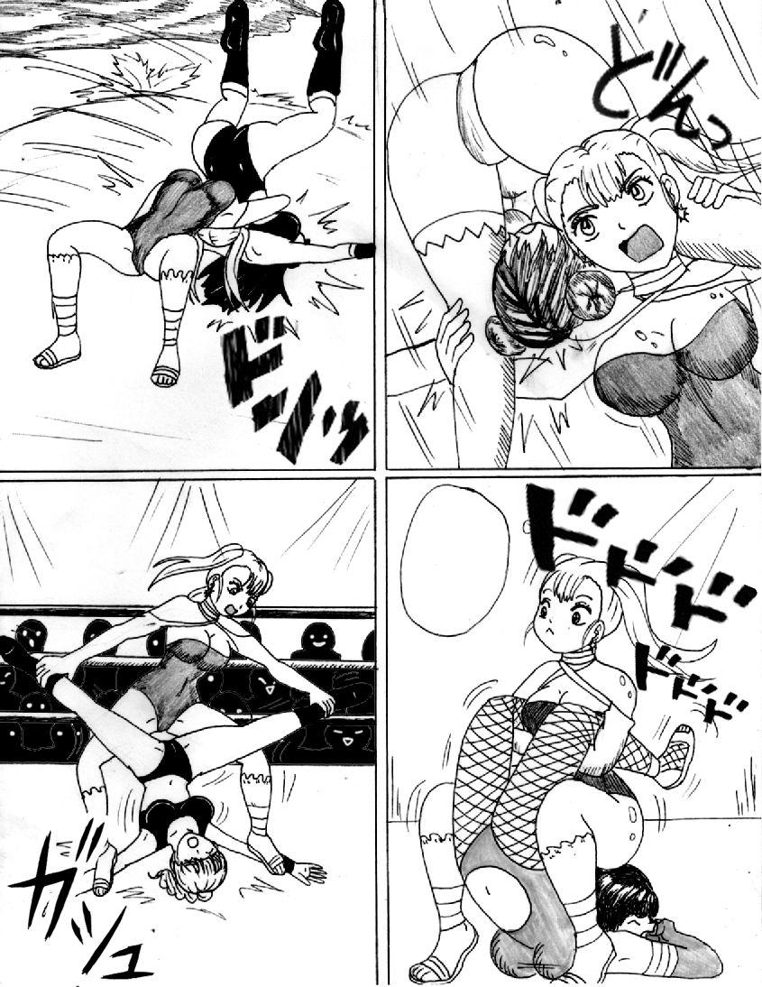 Ballbusting A Family - Black clover Fishnets - Page 4