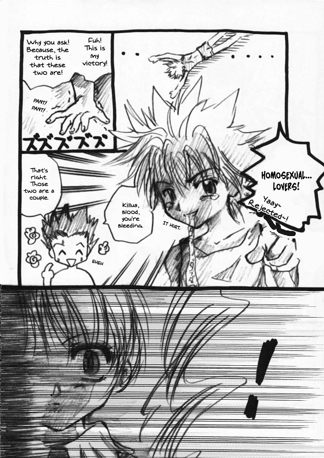 Calle Nennyuu | Breast desire - Hunter x hunter Pussy To Mouth - Page 31
