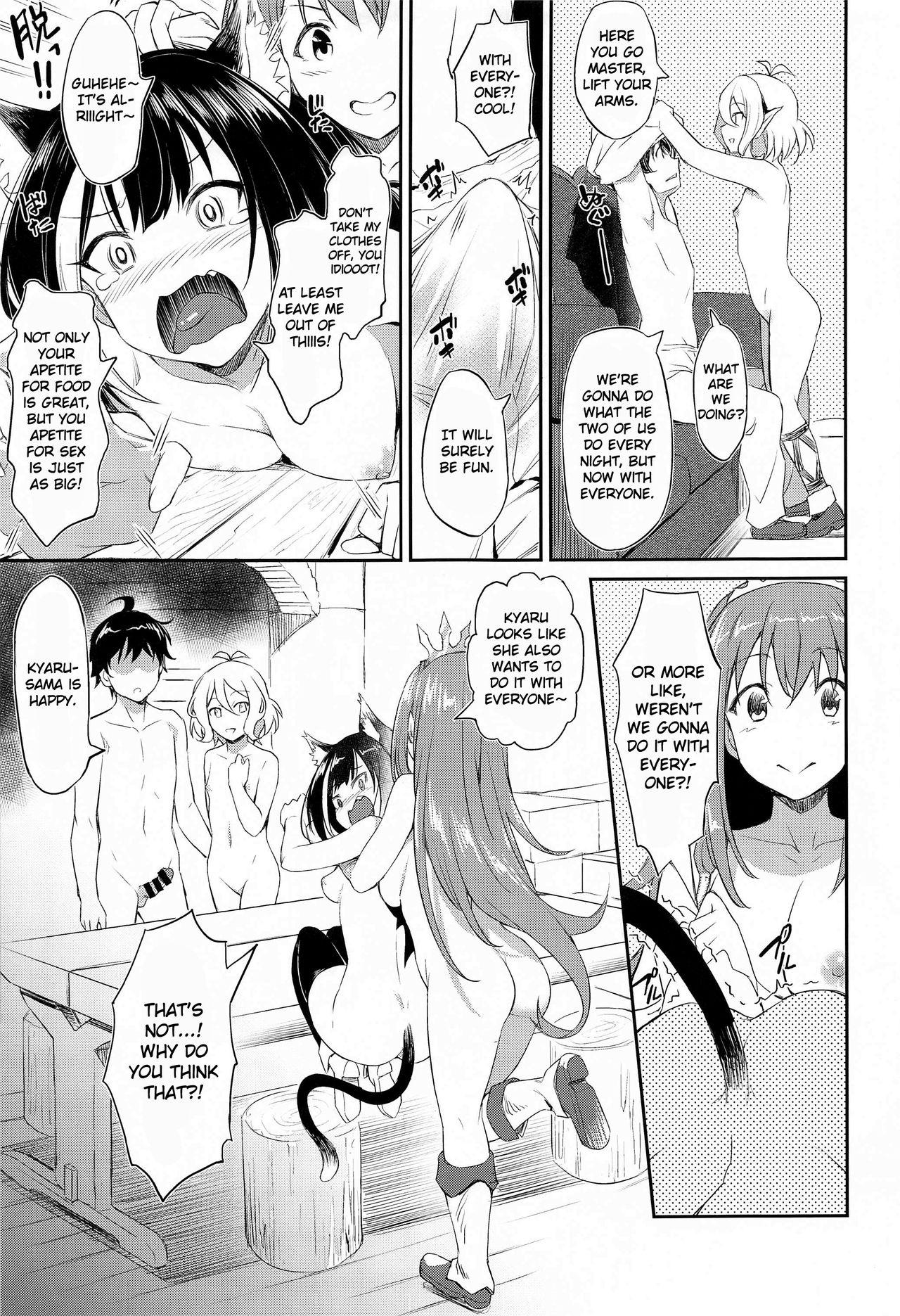 Swing Nakayoshi Bishokuden - Princess connect Amatuer Sex - Page 4
