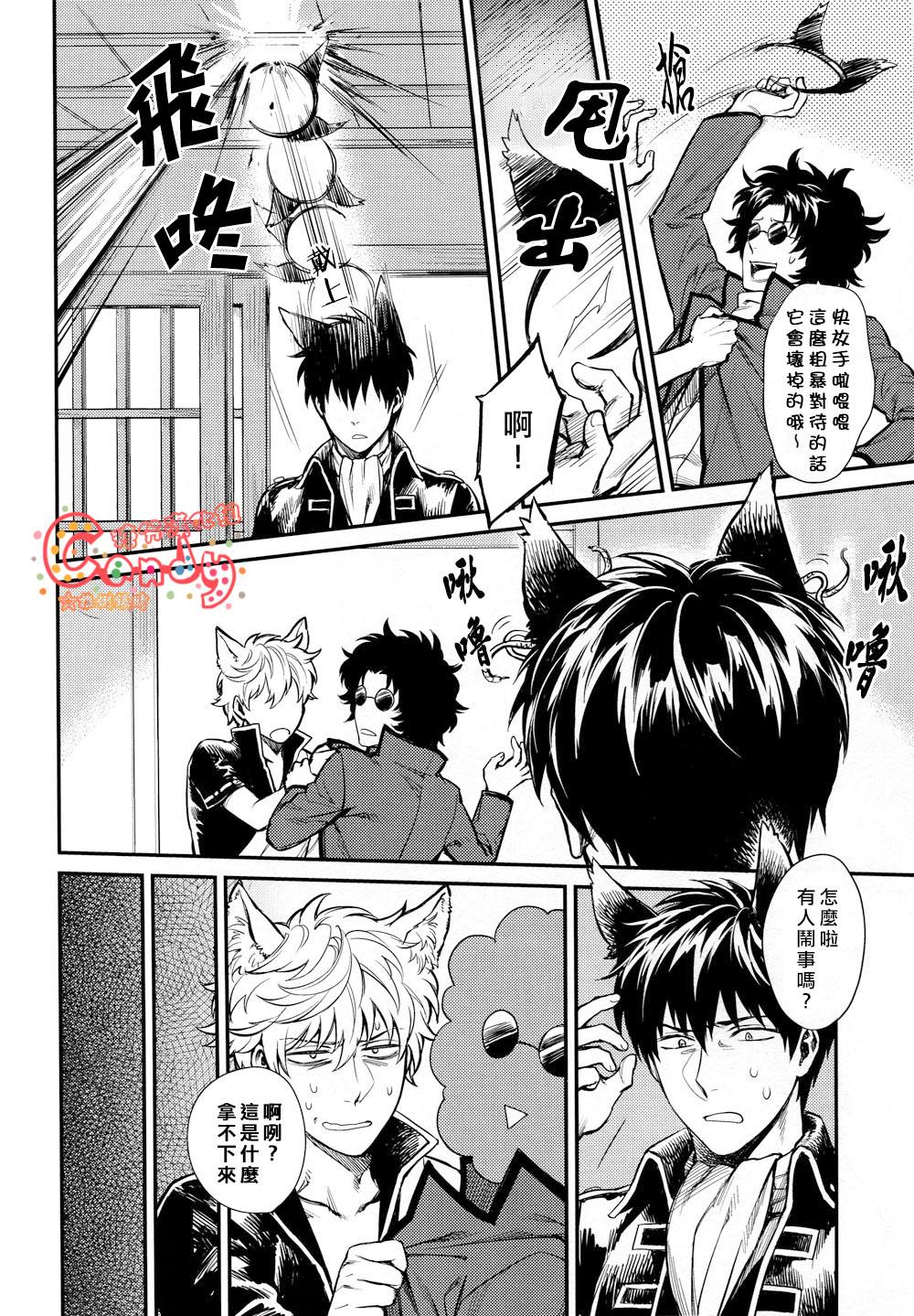 Menage Like cat and dog - Gintama Teenager - Page 9