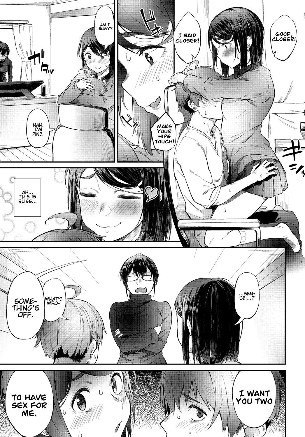 Transex Shimekiri Girigiri Threesome | End of the Line Deadline Threesome Cam Girl - Page 3