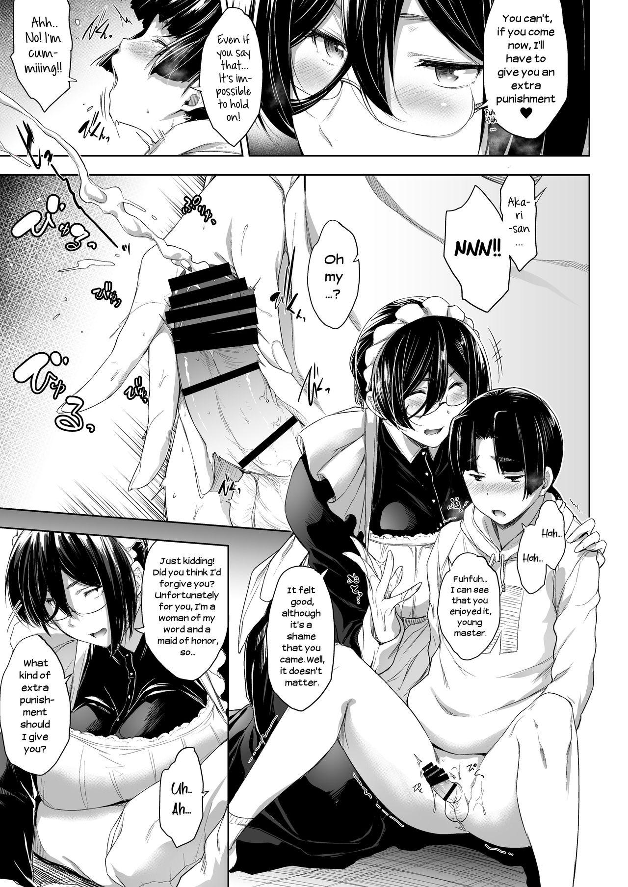 Brunettes Maid Kanojo to Toshishita Kareshi | The Young Boyfriend and the Maid Girlfriend - Original Stretch - Page 9