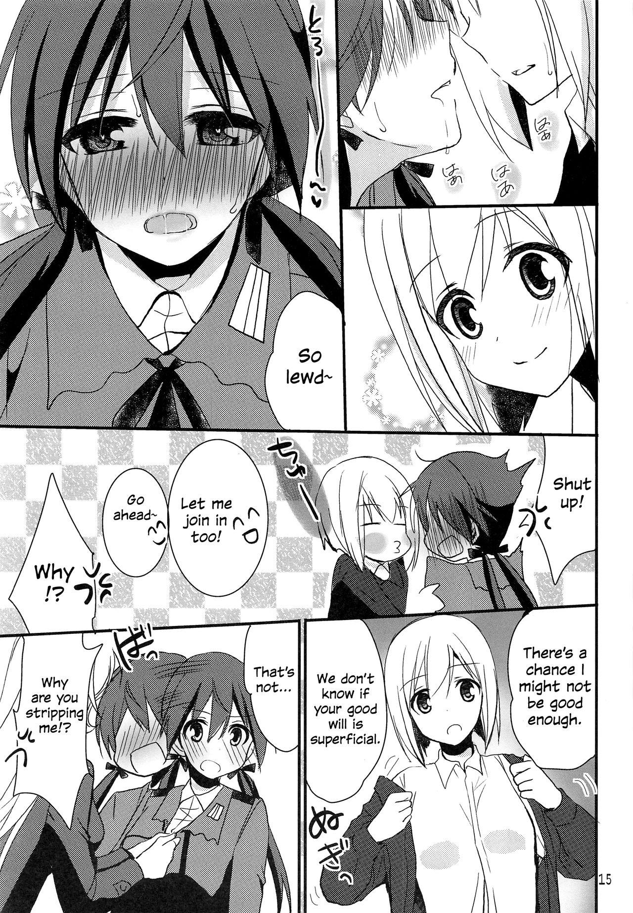Pervert Trude ni H na Koto Shichatta | We Did Lewd Things to Trude - Strike witches Best Blowjob Ever - Page 14