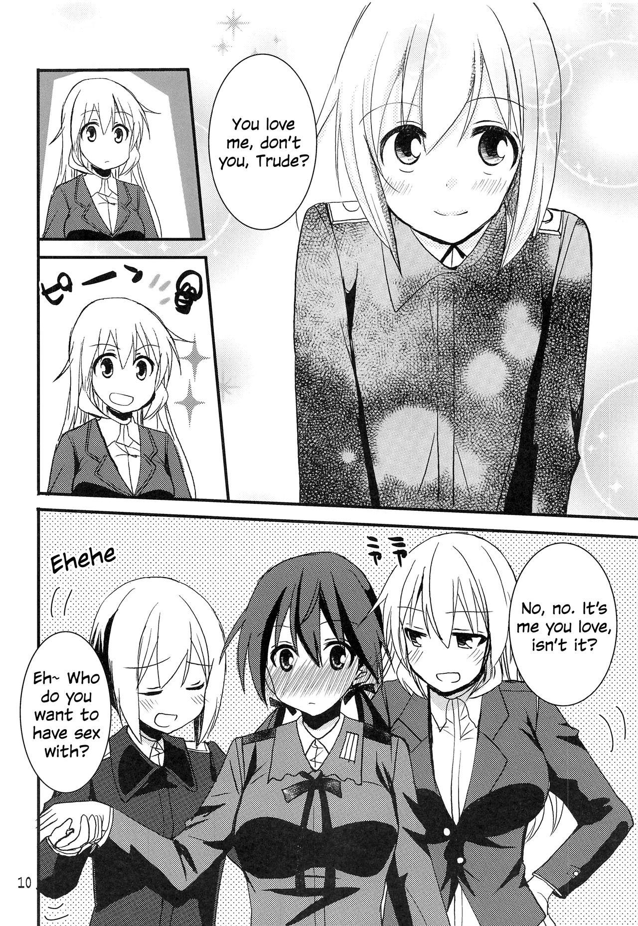 Joi Trude ni H na Koto Shichatta | We Did Lewd Things to Trude - Strike witches Morena - Page 9