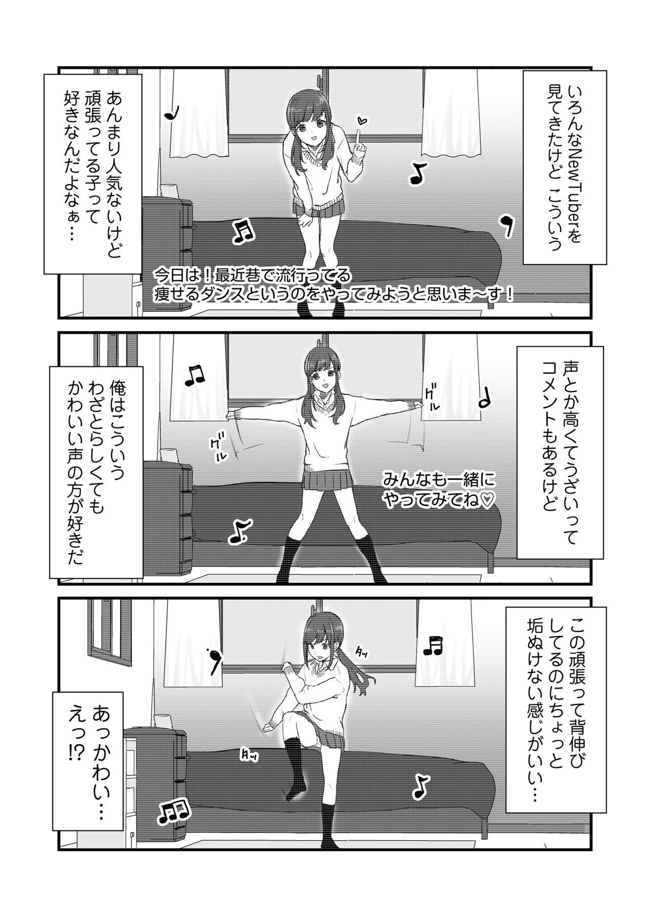 Dick Ninki JK Haishinsha no Ura no Kao - Original Sexteen - Page 3