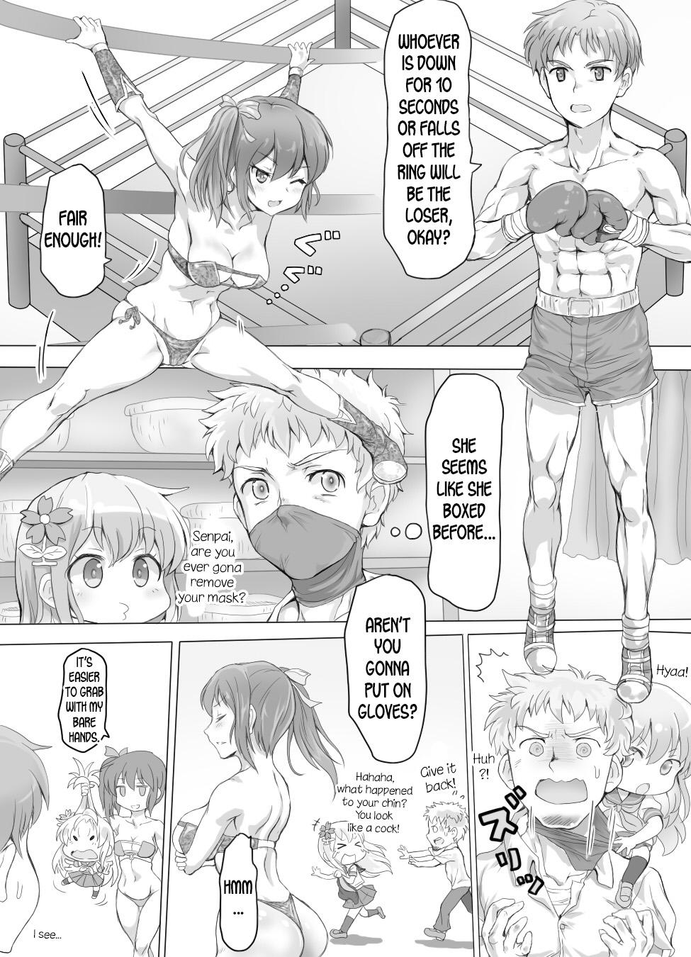 Best Blowjob Ever [Mitsunoho] Naburi Tokidoki Shasei zo Ku~tsu!! ~Onna ni Makerutte Donna Kimochidesu ka~ [English] [desudesu] - Original Gay Toys - Page 9