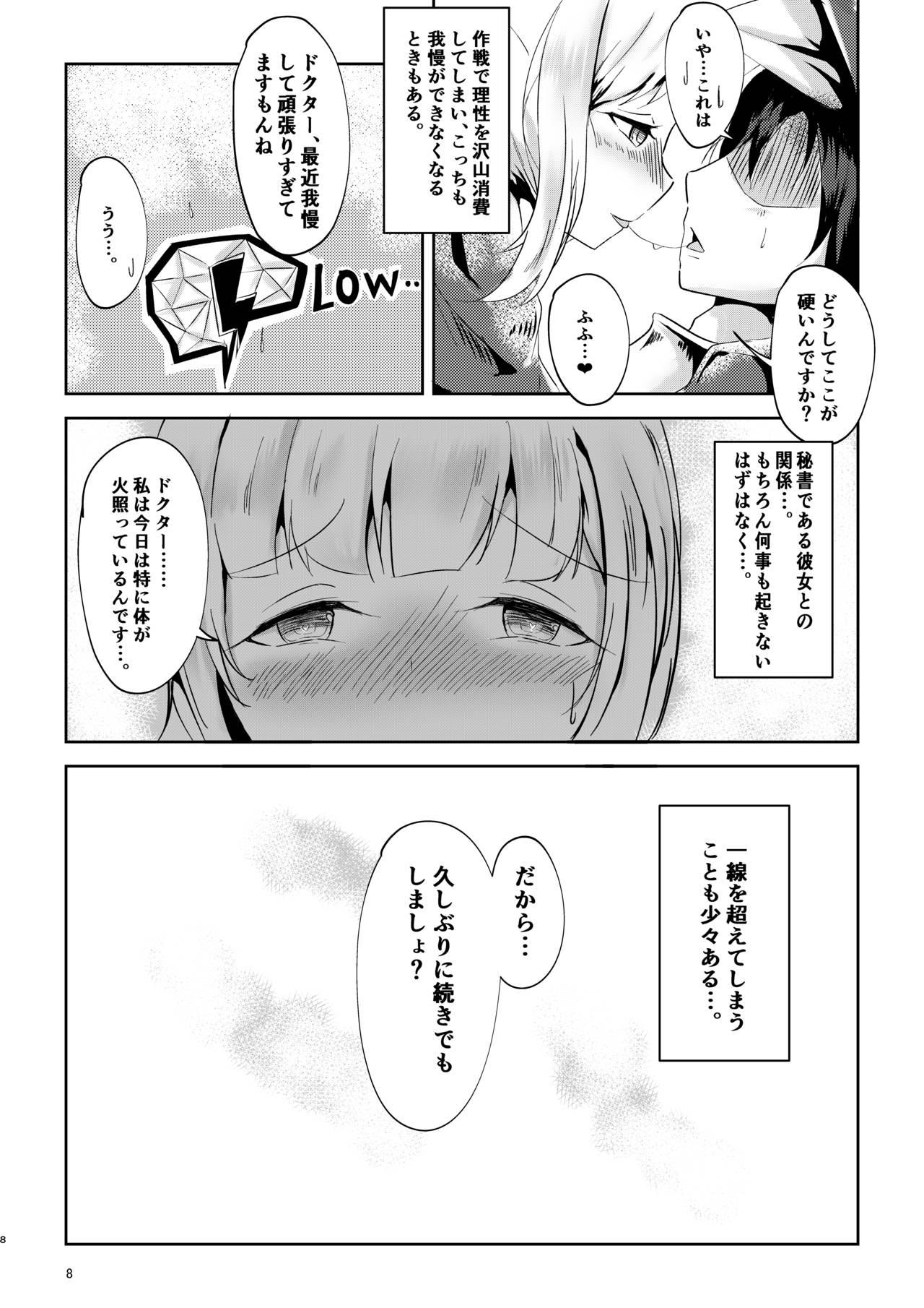 Teenage Girl Porn [しゃち (こきはなだ)]真面目(?)な彼女の蒼愛ボルト (明日方舟) [DL版] - Arknights Free Hardcore - Page 8