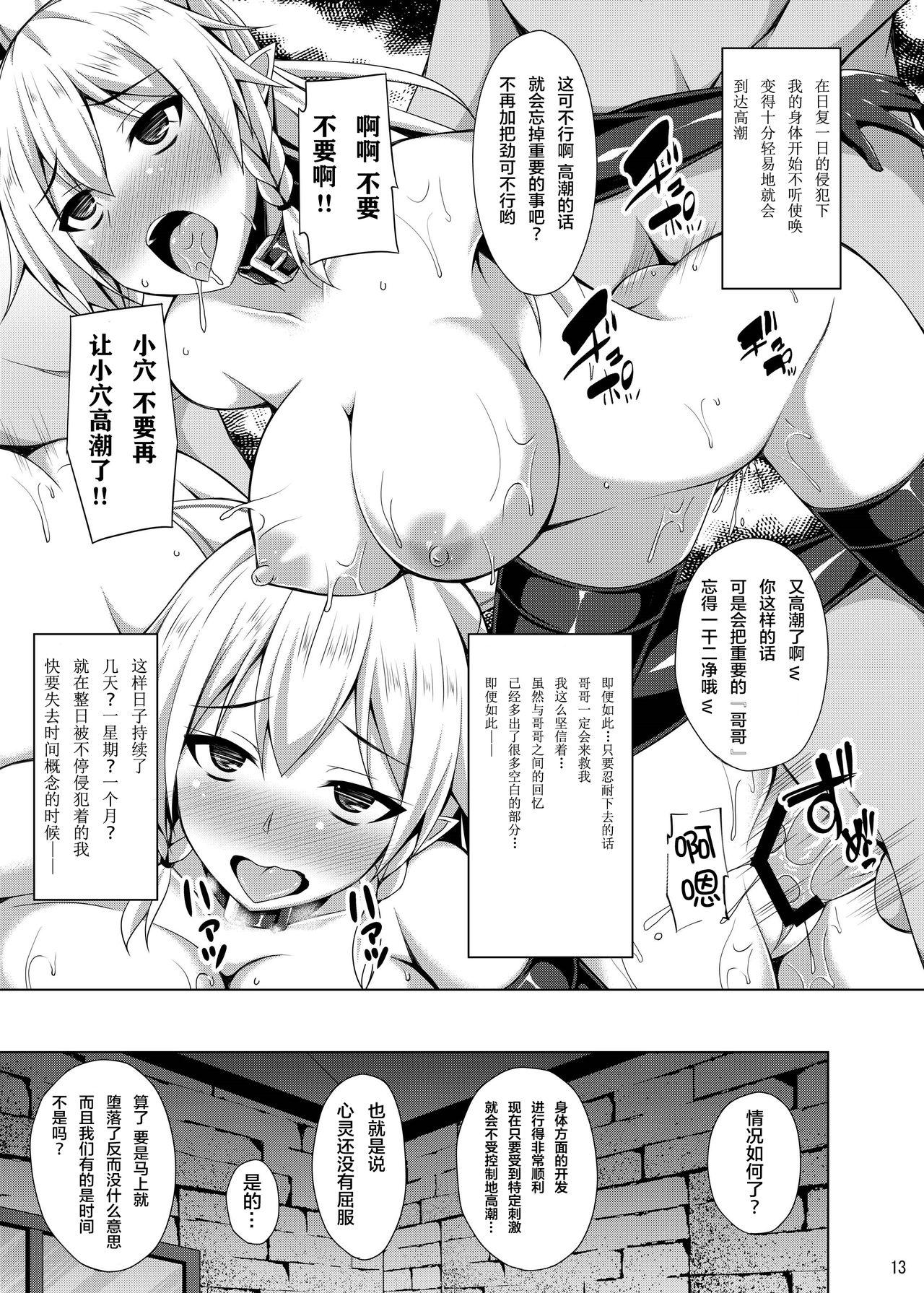 Freaky Kanojo wa Mou "Onii-chan" to wa Yonde Kurenai... - Sword art online Gays - Page 12