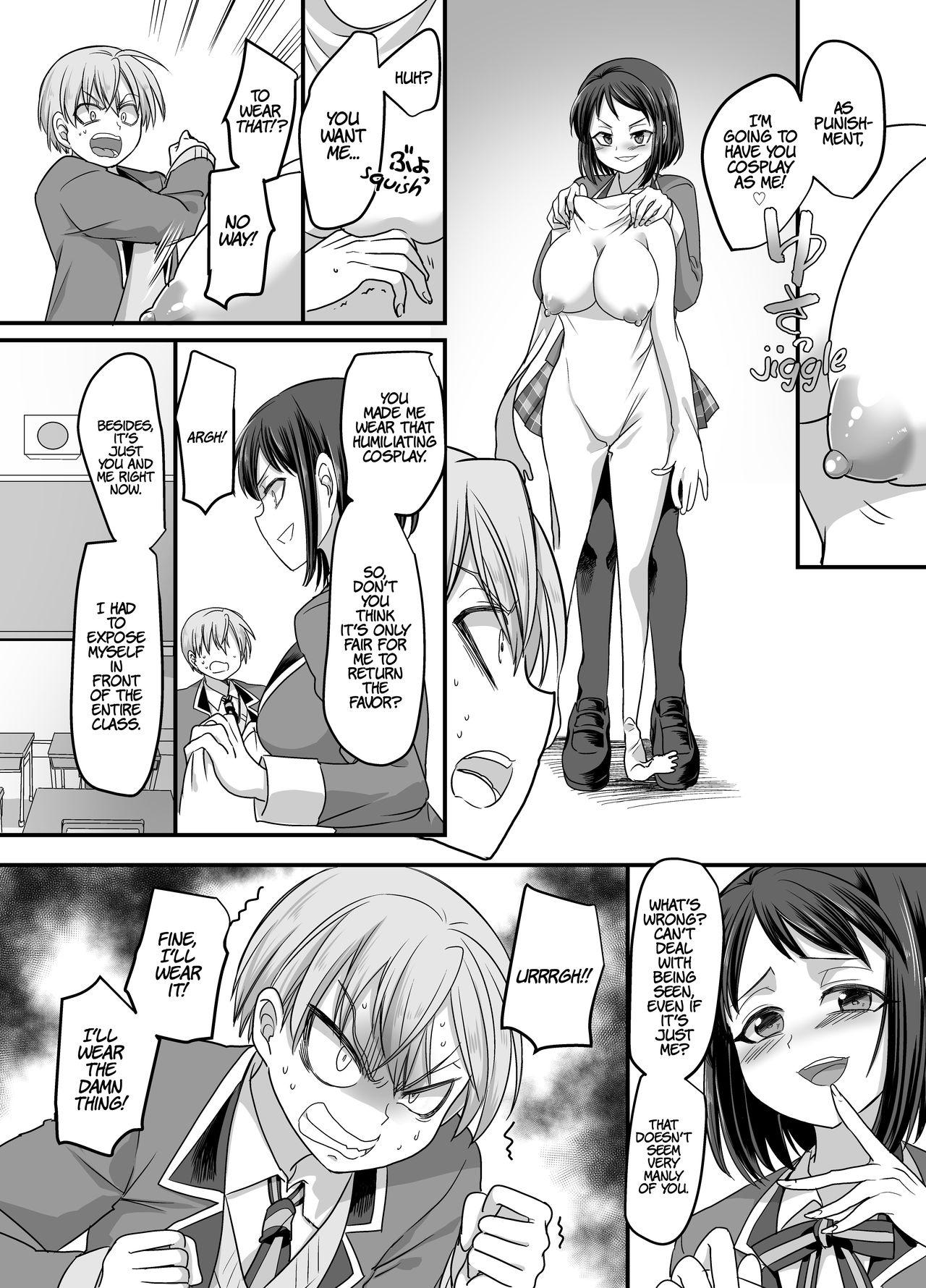 Follando [Gozen Shichiji no Awase Kagami (Kouji, kagami0235)] Kanojo no Cosplay ~Chijoku no Nyotaika Choukyou!!~ | "Girlfriend" Cosplay: Humiliating Feminization Training [English] [BloodMoonScans] - Original Mulher - Page 5