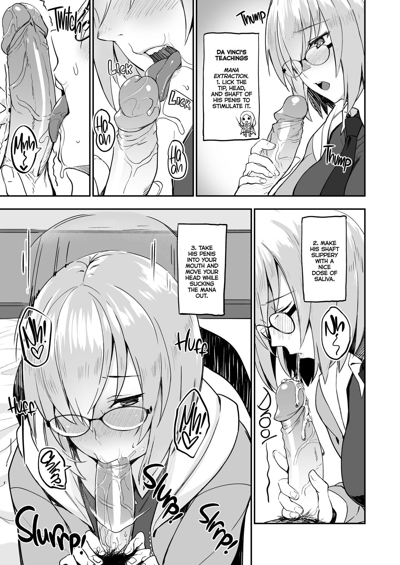 Lesbian Porn Otsukare-sama desu Senpai Hon | Sweet Dreams, Senpai - Fate grand order Camgirl - Page 6