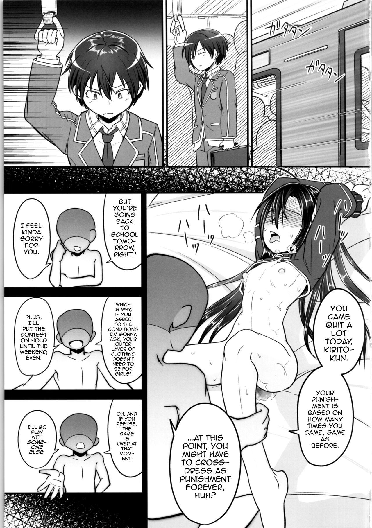 Gaypawn Kiriko Route Another #02 - Sword art online Blond - Page 2