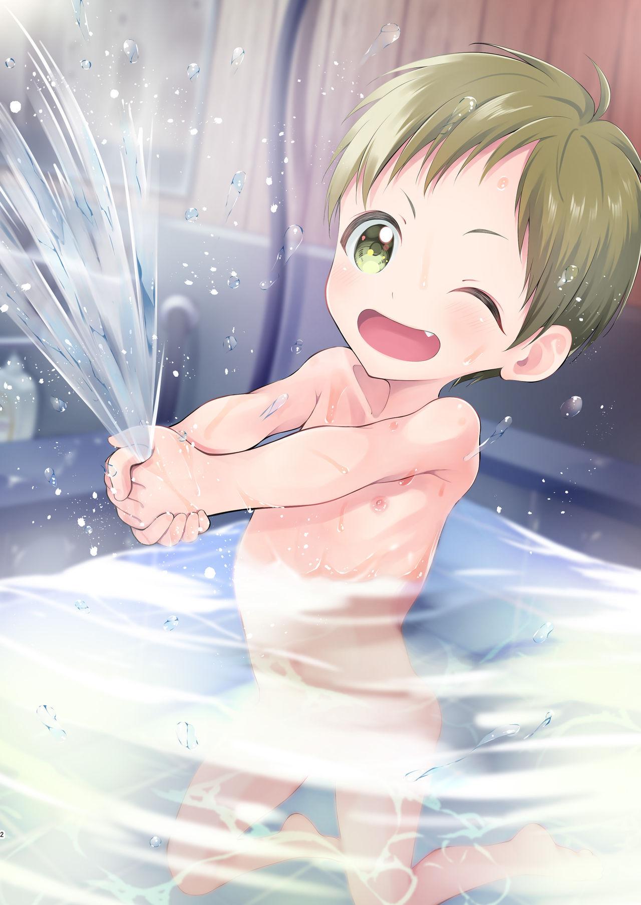 Tennen Shimakko Harune-kun Ofuro wa Iro丨色色的洗澡时间 1