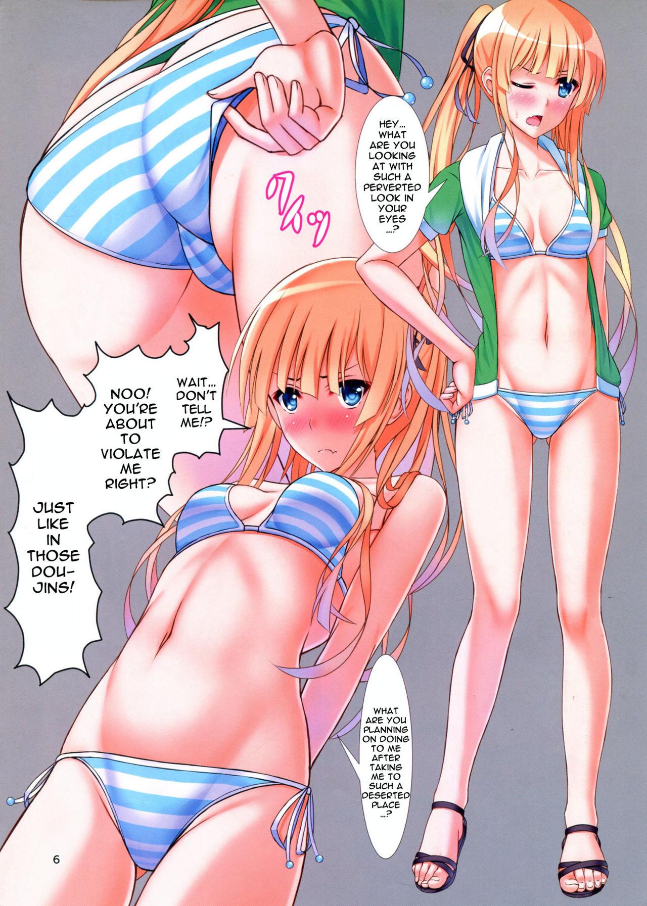 Old And Young blessing summer!! - Saenai heroine no sodatekata Reality Porn - Page 6