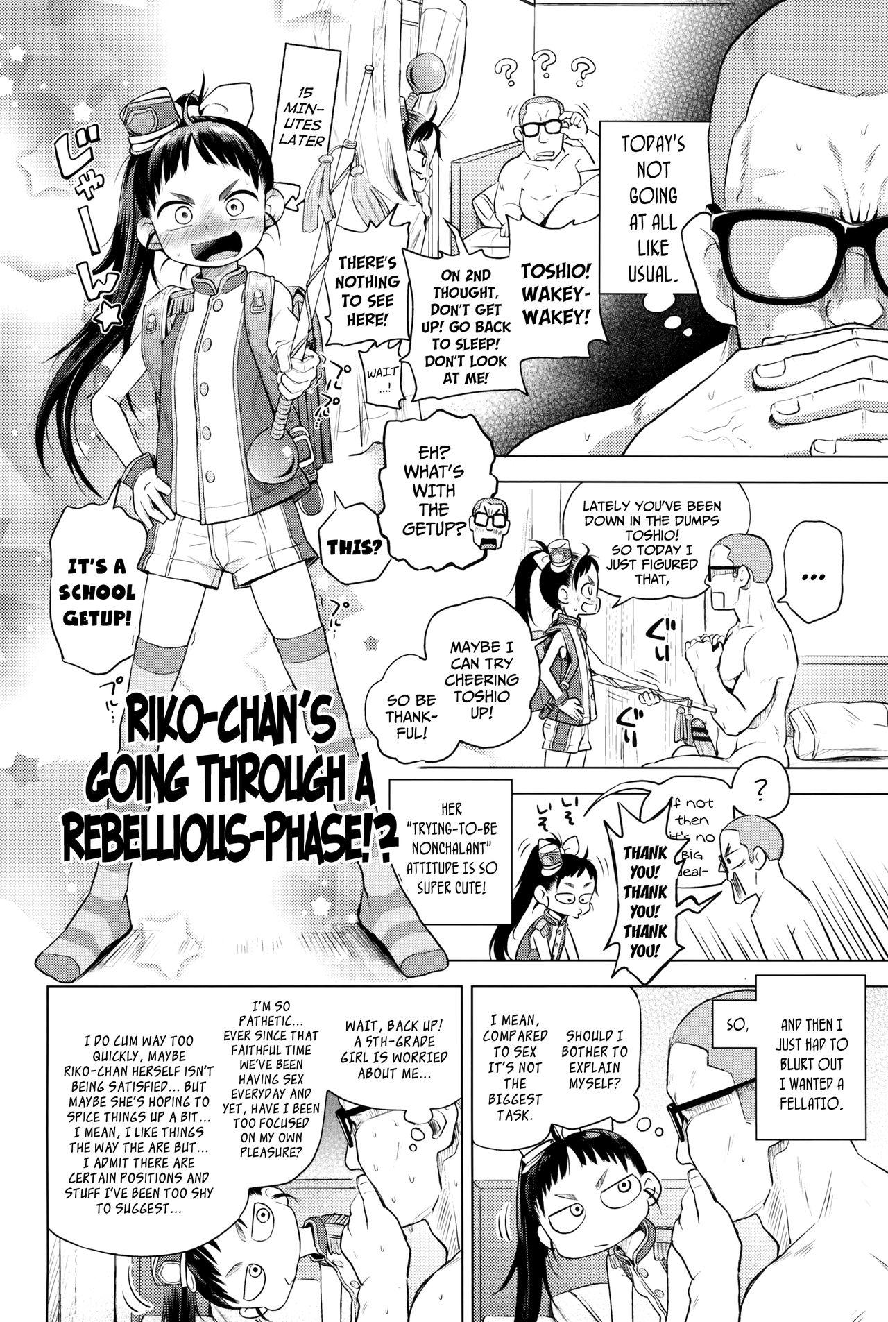 Hot Girl [Ponpon Itai] Riko-chan wa Hankouki!? | Riko-chan's Going Through a Rebellious-Phase!? (Puchi Love Kingdom) [English] {Mistvern + Bigk40k} Cavalgando - Page 2