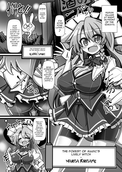 Outdoor Paradise of Fake Lovers The Brainwashing of Young Maidens Story 2- Touhou project hentai Compilation 1