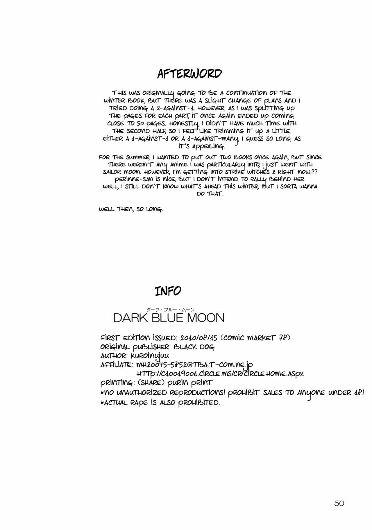 DARK BLUE MOON 48