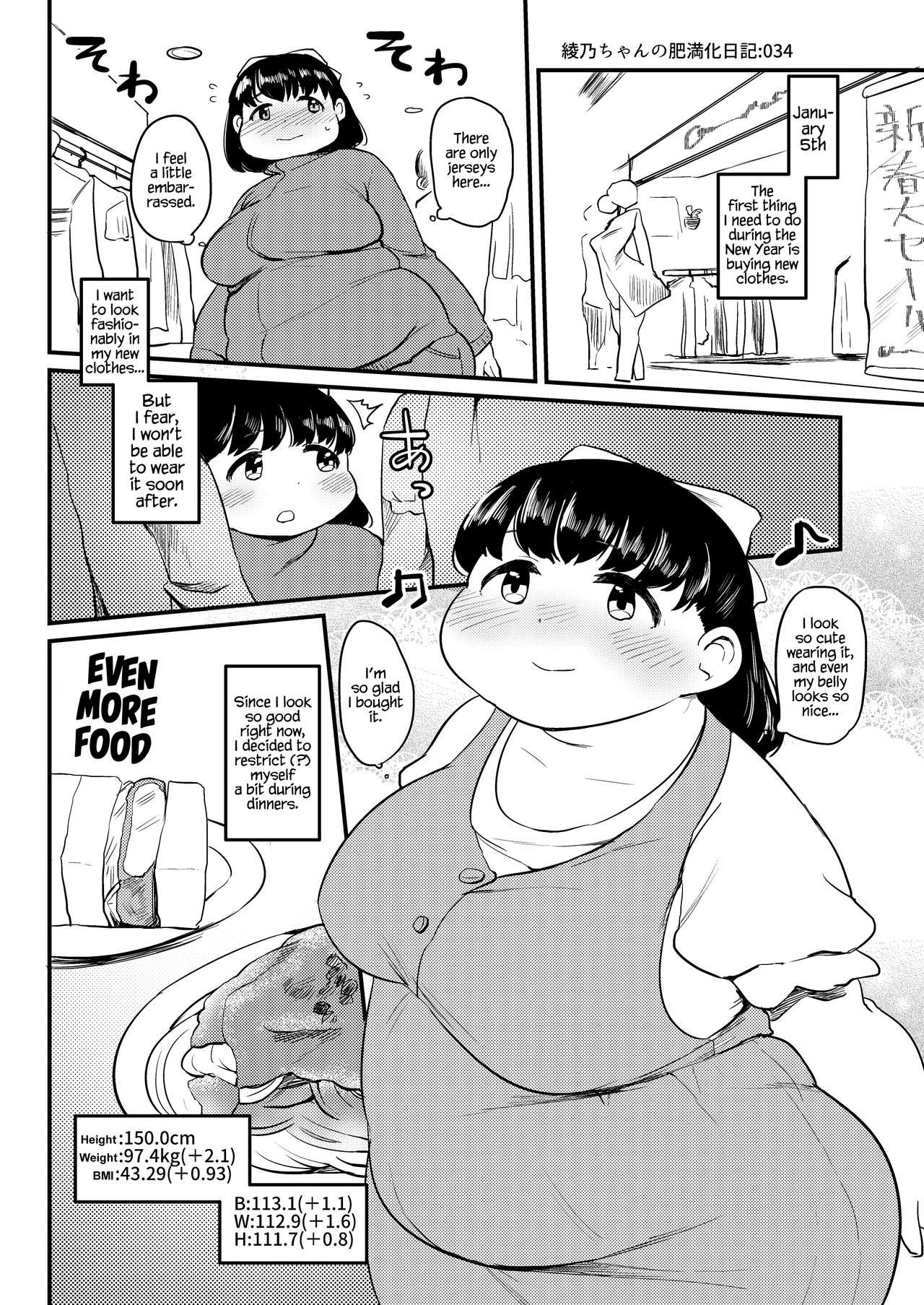 Ayano's Weight Gain Diary [English] Torrent(181 pages) 33