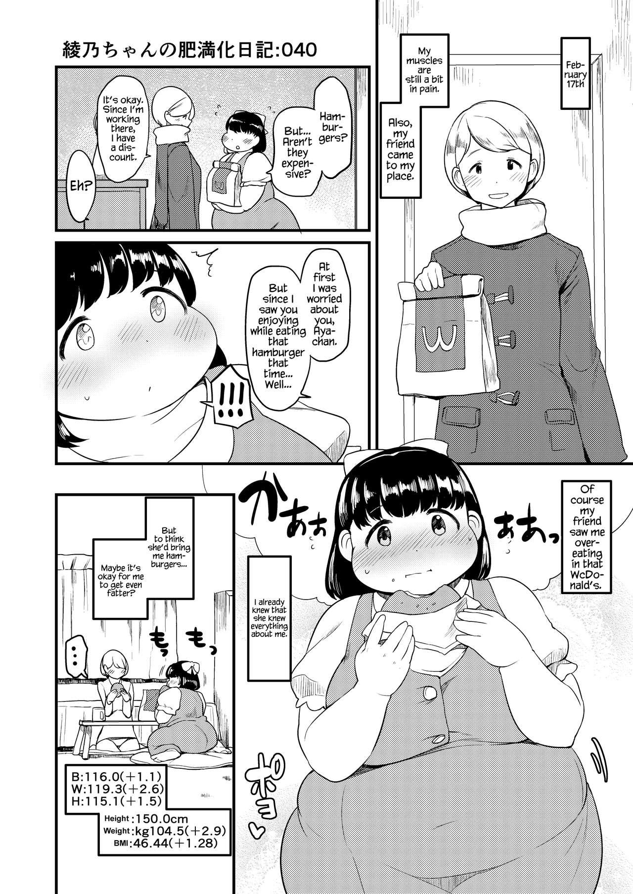 Ayano's Weight Gain Diary [English] Torrent(181 pages) 39