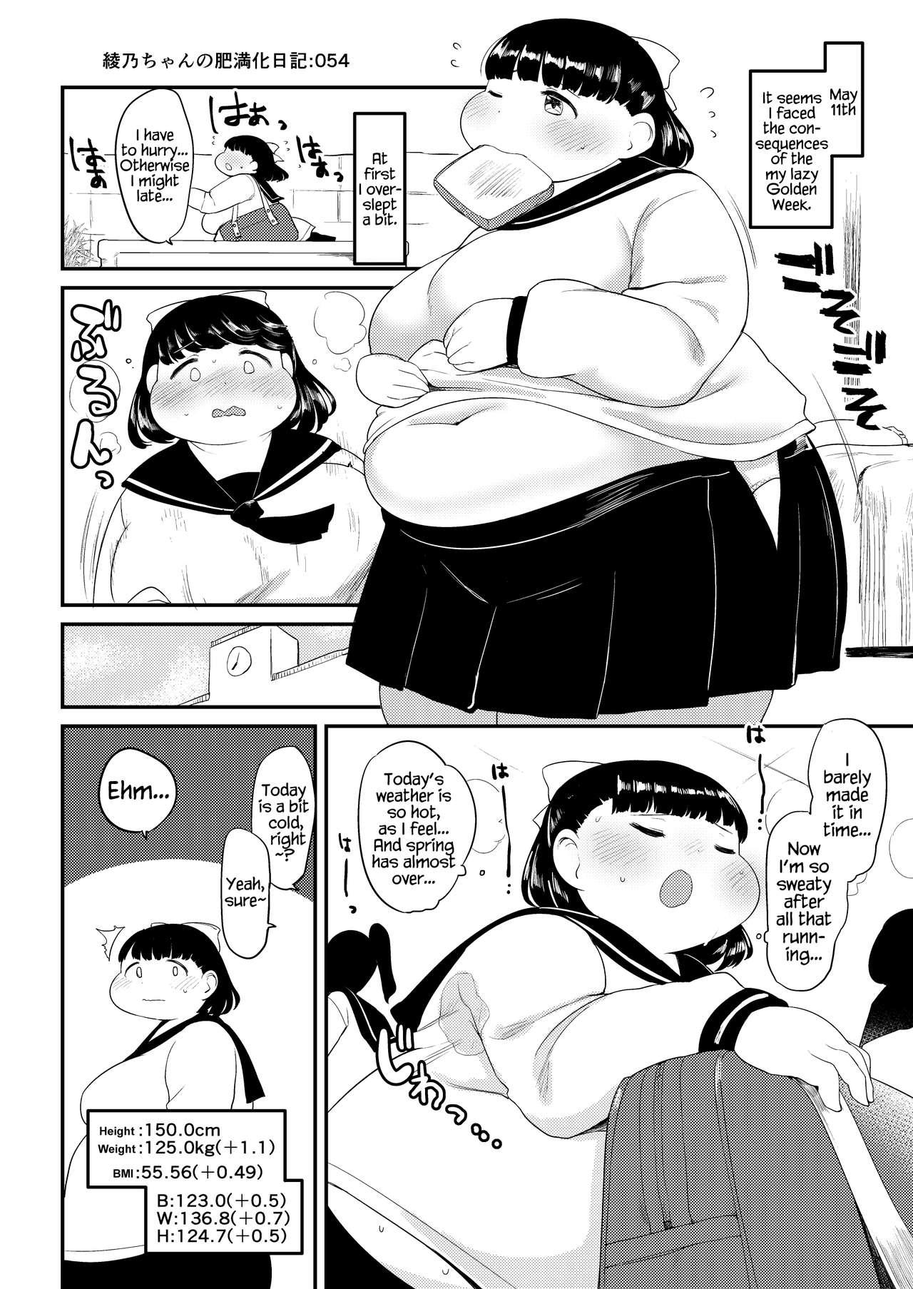 Ayano's Weight Gain Diary [English] Torrent(181 pages) 53