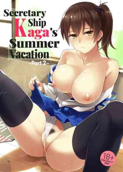 Hishokan Kaga no Natsuyasumi| Secretary Ship Kaga's Summer Vacation - Part 2 0