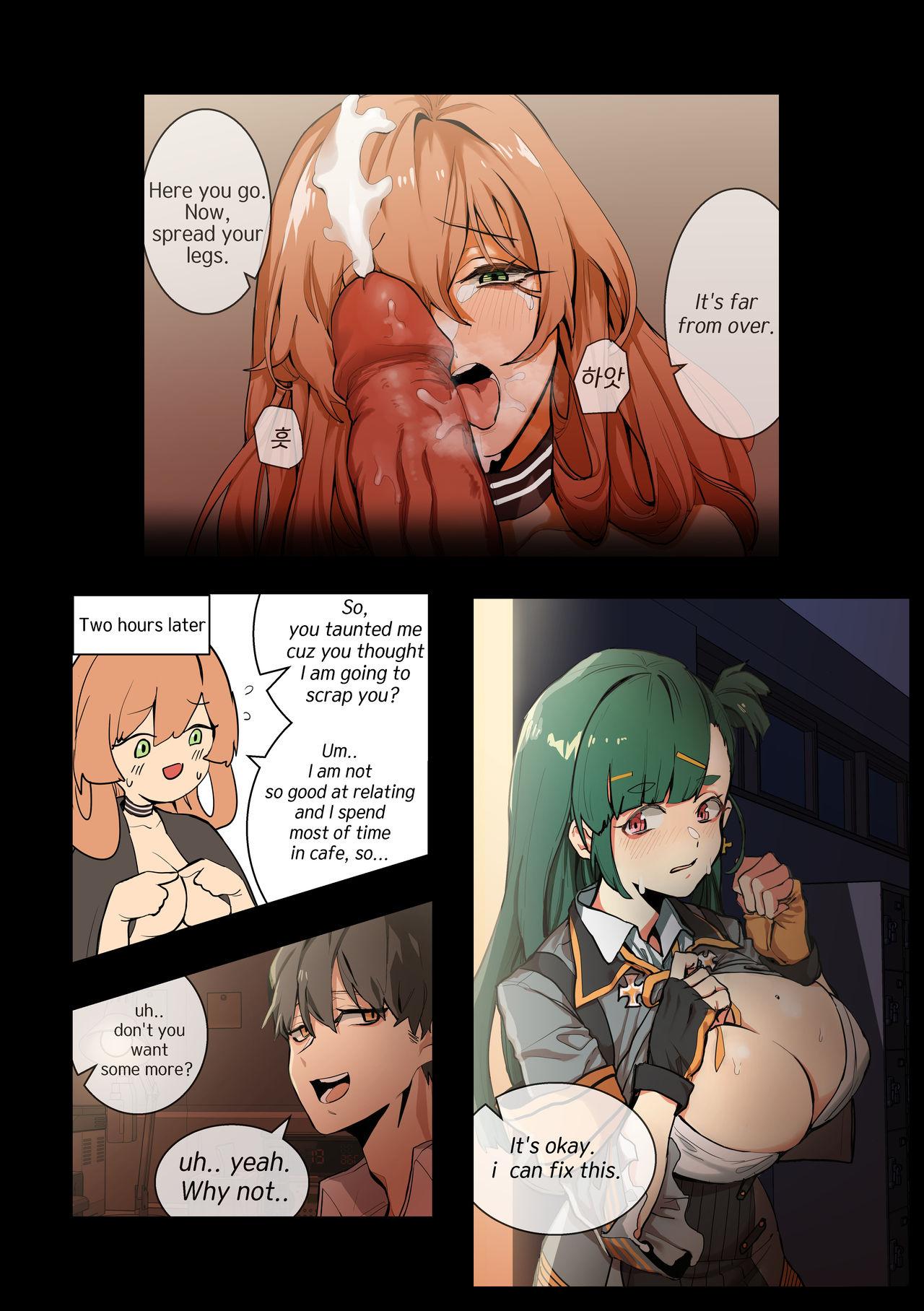 Double Trick - Girls frontline Sloppy Blow Job - Page 20