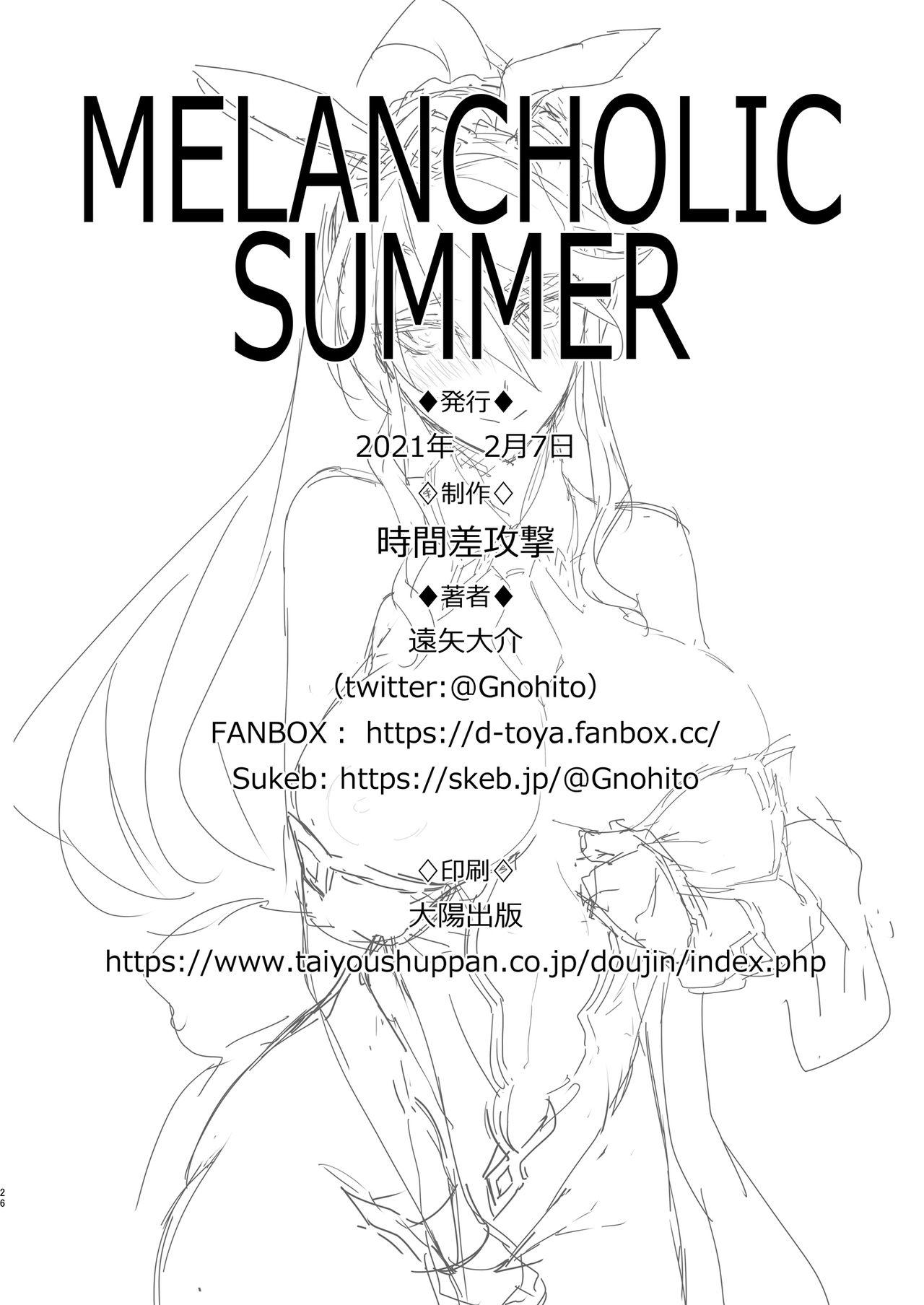 Large Melancholic Summer - Fate grand order Cavalgando - Page 25