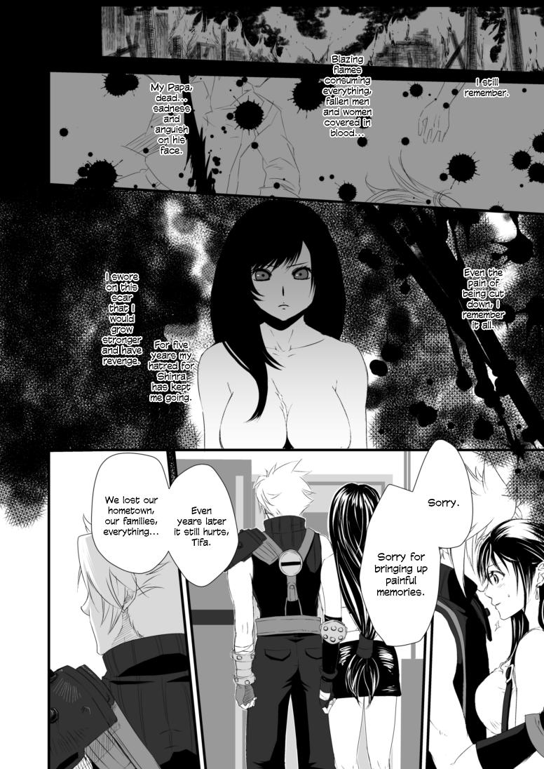 Novinhas Tsunaida Yubisaki Kara, | Through Clasped Fingers, - Final fantasy vii Gang Bang - Page 11