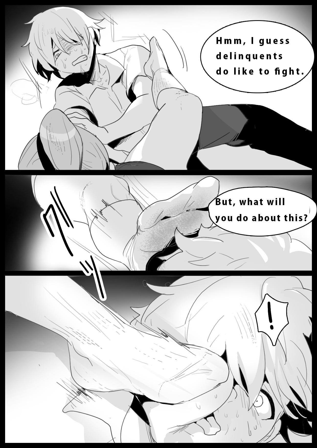 Reverse Cowgirl Girls Beat! Old Man - Page 8