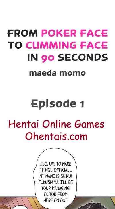 From Poker Face to Cumming Face in 90 Seconds Ch. 1-6 1