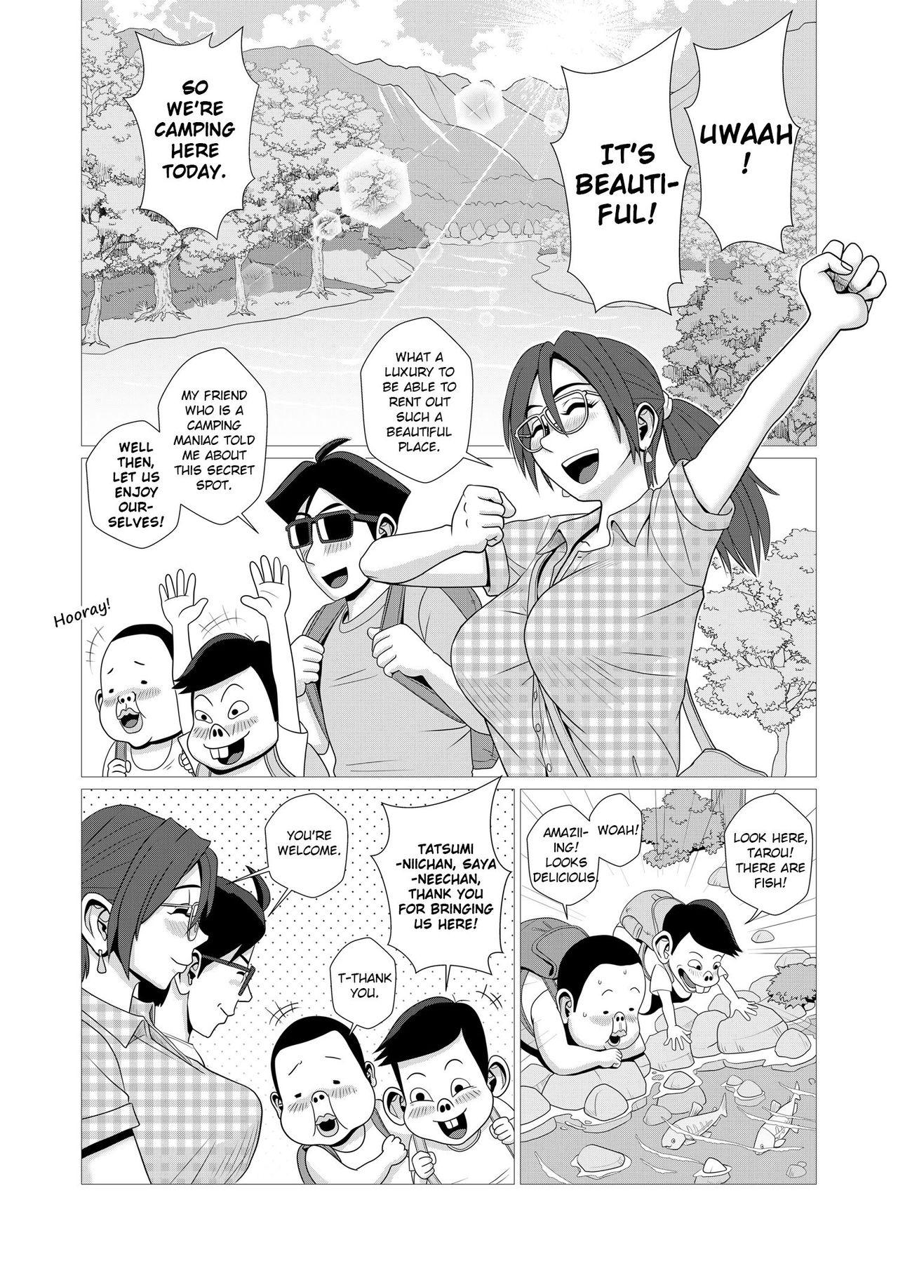 Gay College Ero Hitozuma to Erogaki-tachi no Tanoshii Ero Camp - Original Facefuck - Page 3