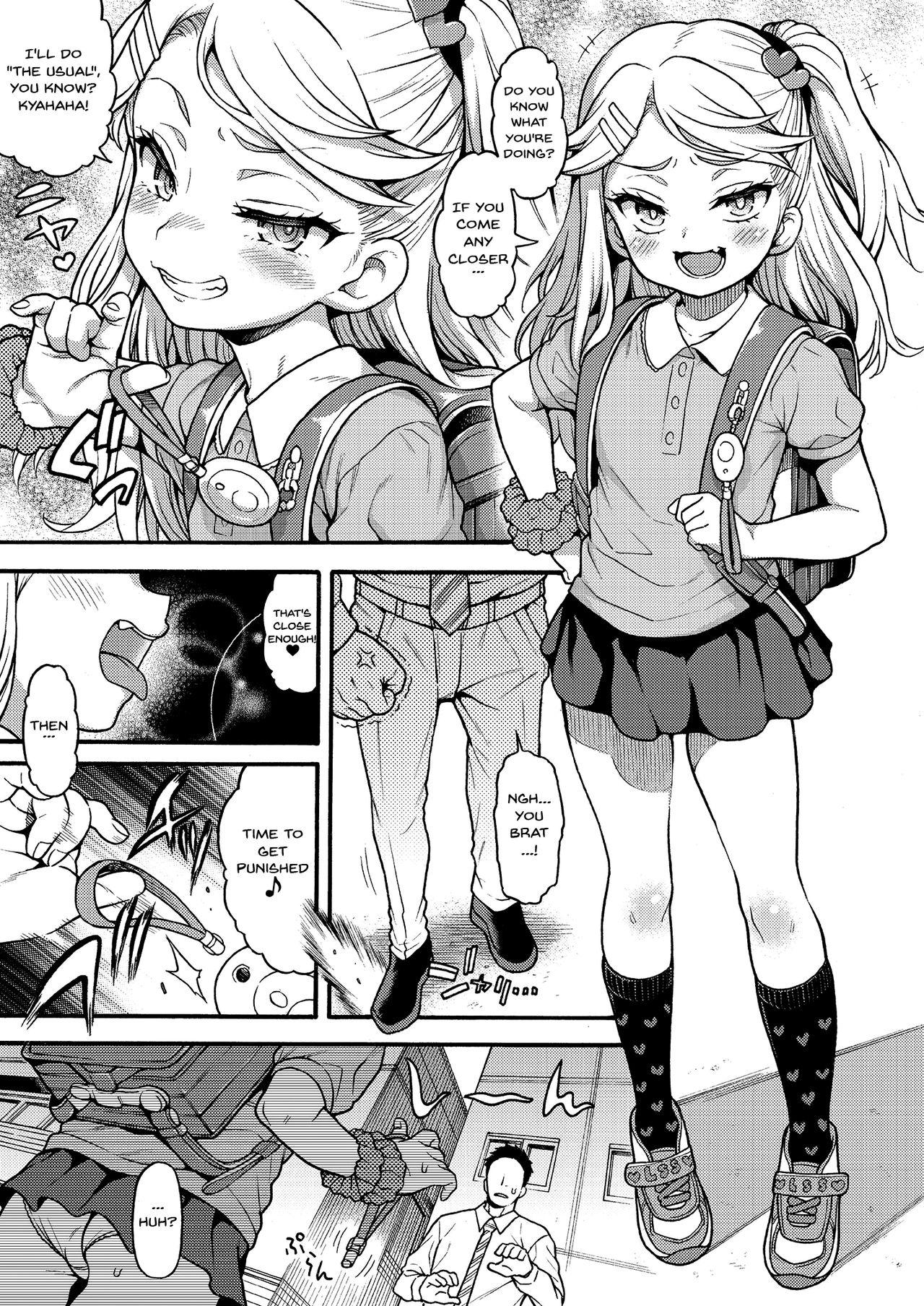 Magrinha Mesugaki Wakarase Goudou | A Putting Slutty Brats In Their Place Collection - Original Tugging - Page 2