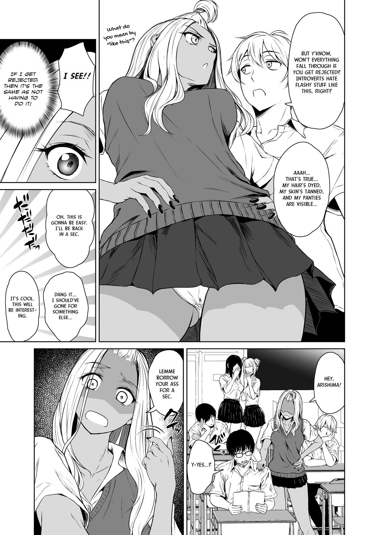 Tall Gal to Inkya no Kousai Shuukan. | A Week-Long Relation Between a Gyaru and an Introvert. - Original Hard Sex - Page 7