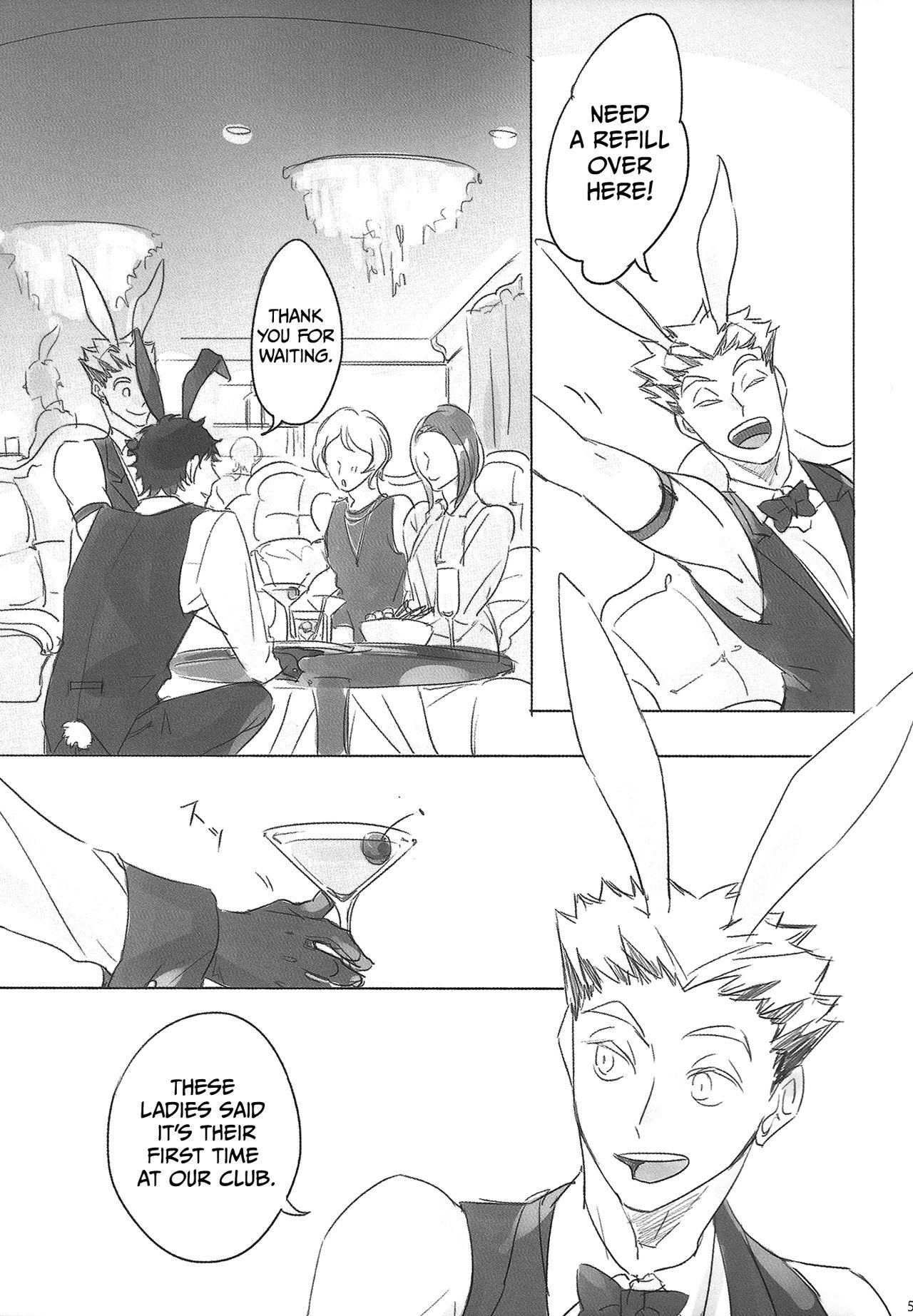Crossdresser Secret Bunny - Haikyuu Handsome - Page 6