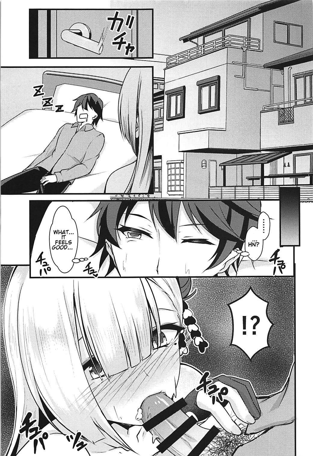 Real Orgasm Ecchi na Shoukaku wa Dame desu ka? | Is this perverted Shoukaku no good? - Azur lane Pool - Page 4