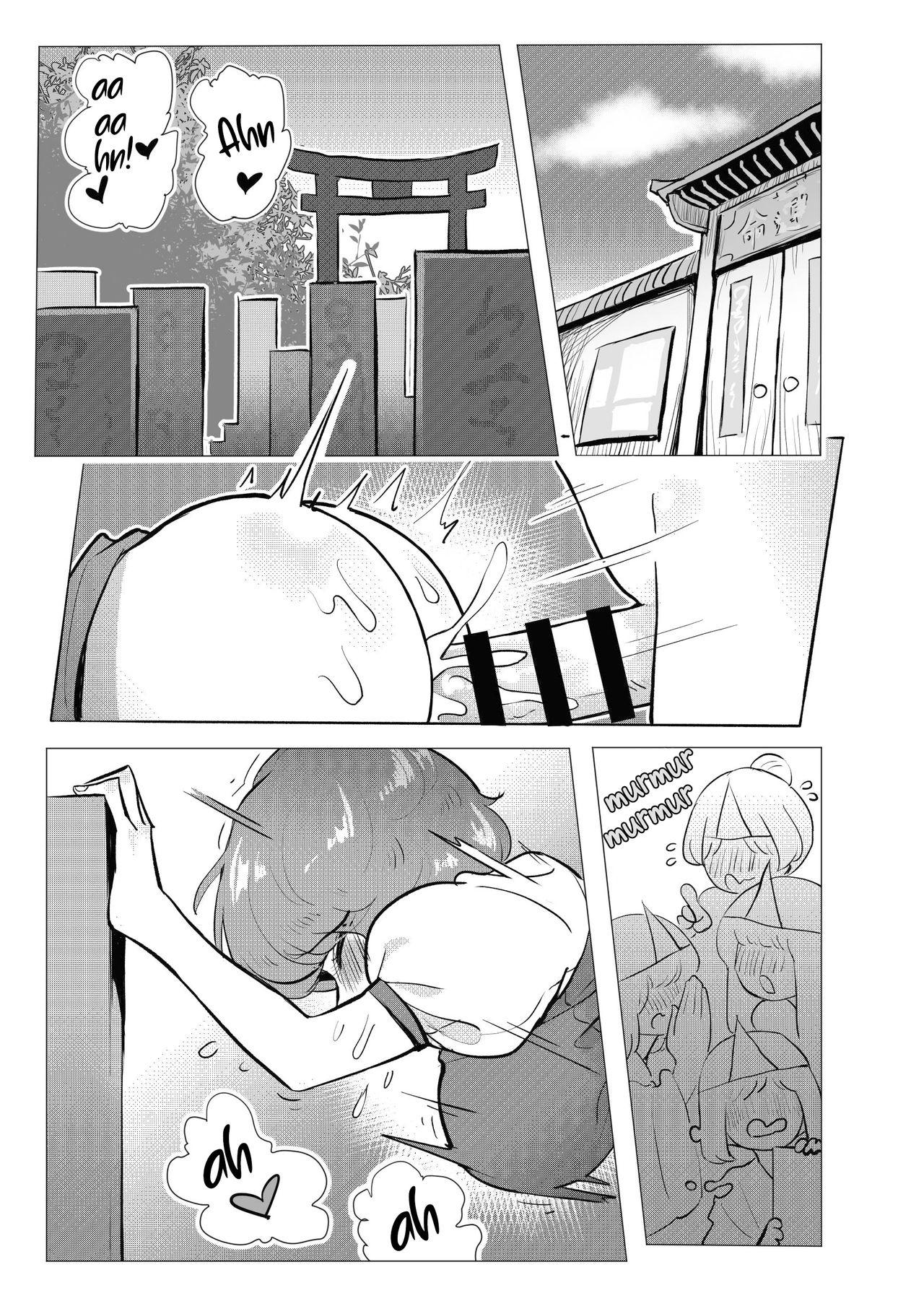 Girlongirl Let's H in a nice graveyard - Touhou project Hidden Camera - Page 2