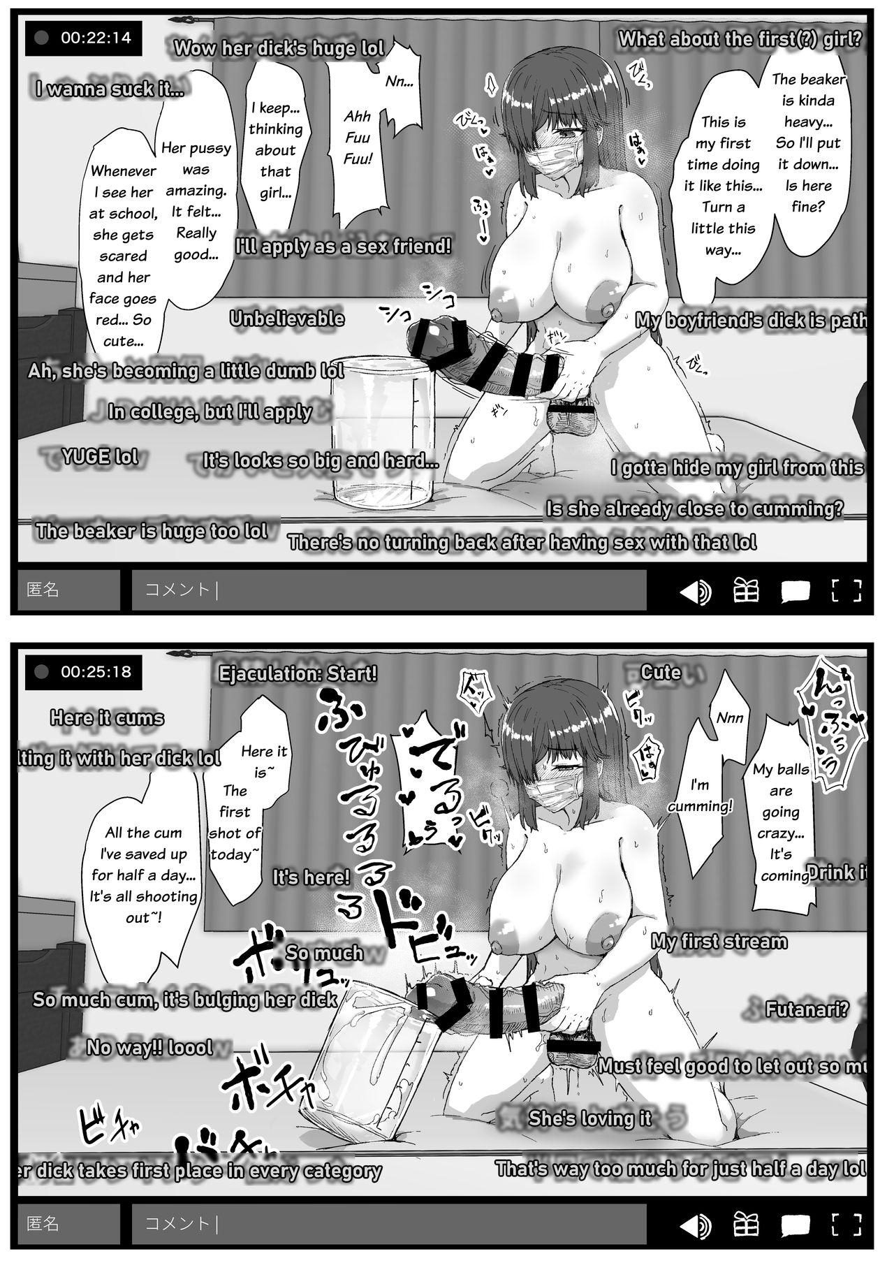 Futa Musume ni Itazura Shicha Ikemasen | Don't mess with futa girls - Masturbation stream 14